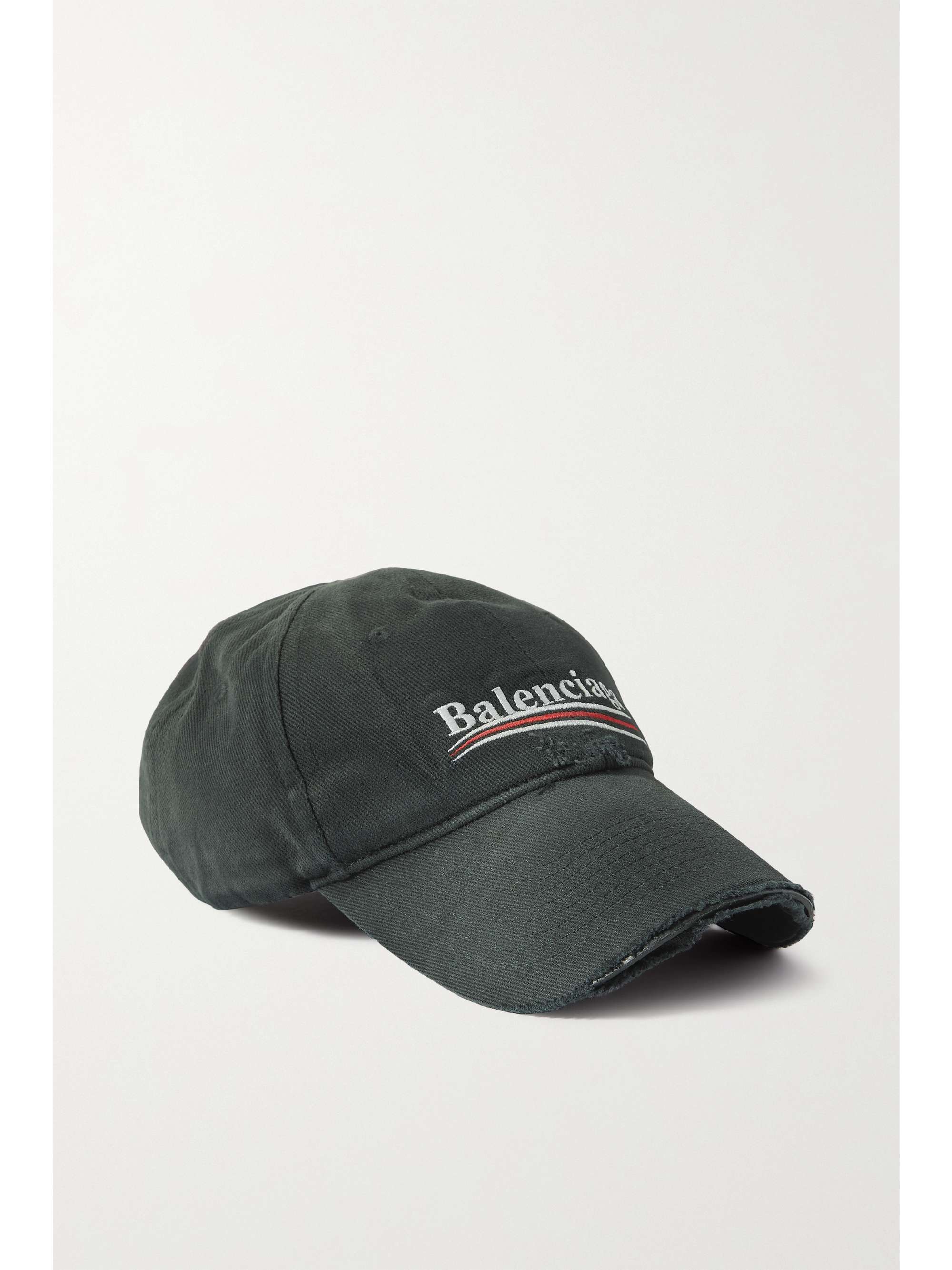 高級ブランド Balenciaga ロゴ刺繍入りコットンツイルベースボールキャップ Balenciaga キャップ キャップ Www Mb2raceway Com
