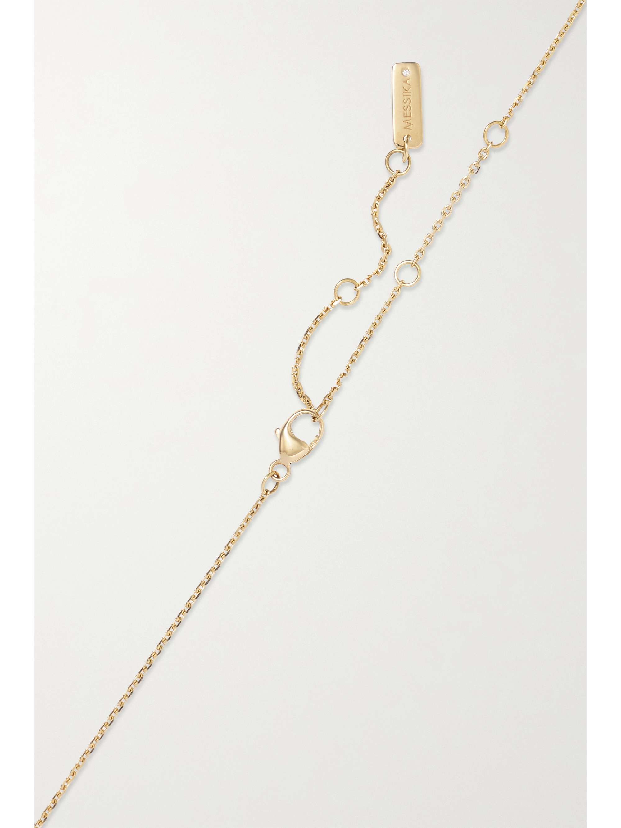MESSIKA Baby Move Kette aus 18 Karat Gold mit Diamanten
