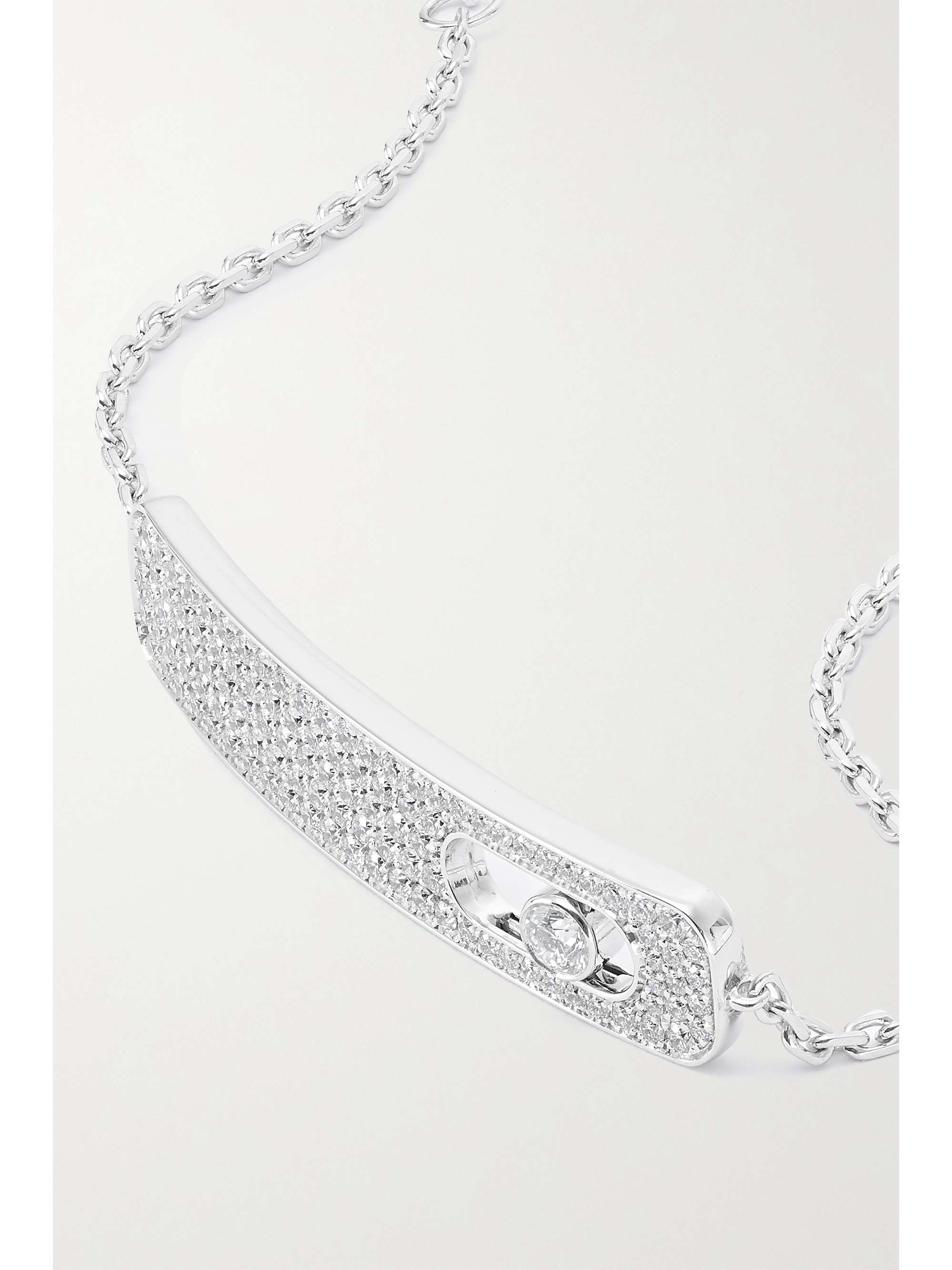 MESSIKA My First Diamond large 18-karat white gold diamond bracelet