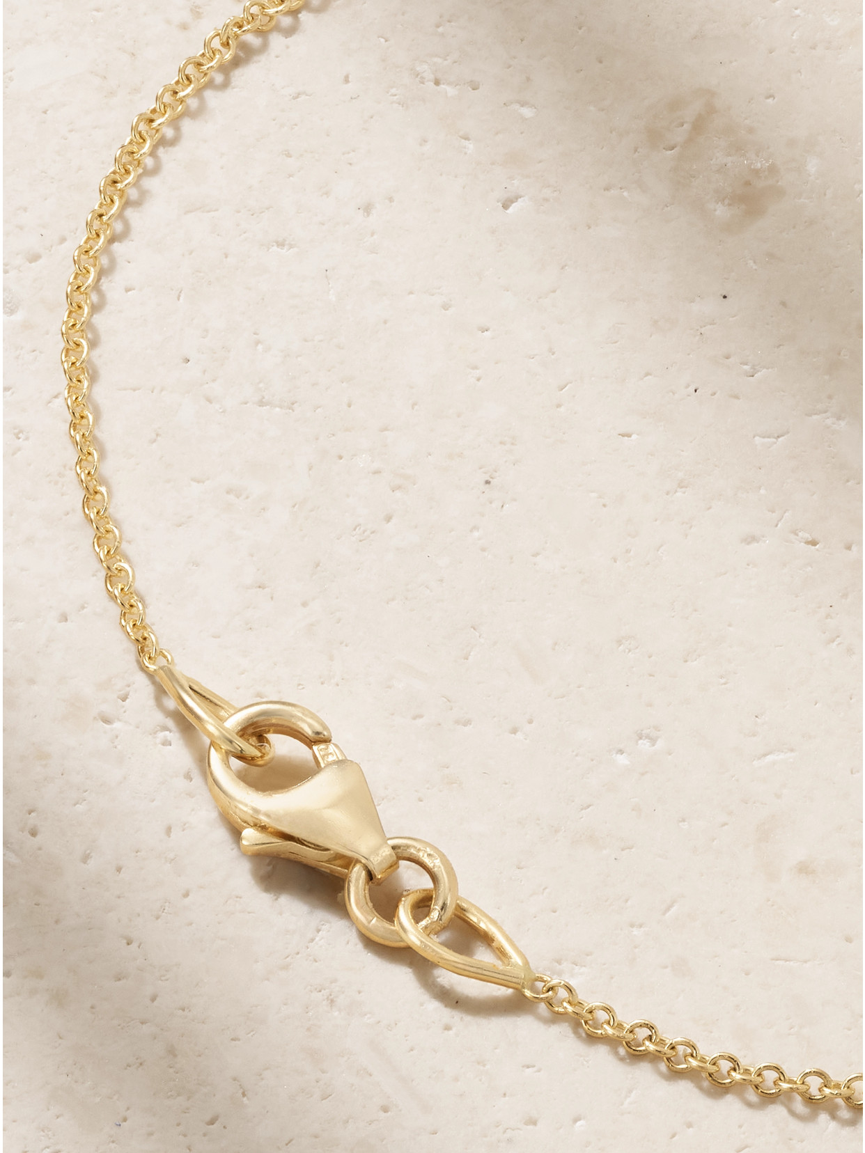 Jennifer Meyer Mini Heart 18-karat Gold Bracelet In Gold