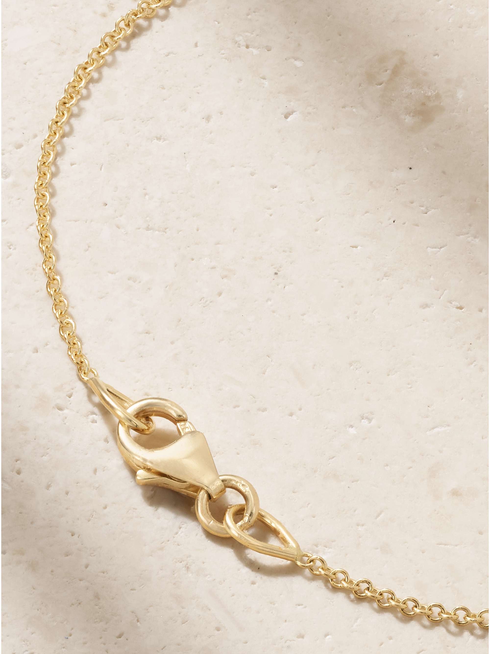 JENNIFER MEYER Mini Heart 18-karat gold bracelet