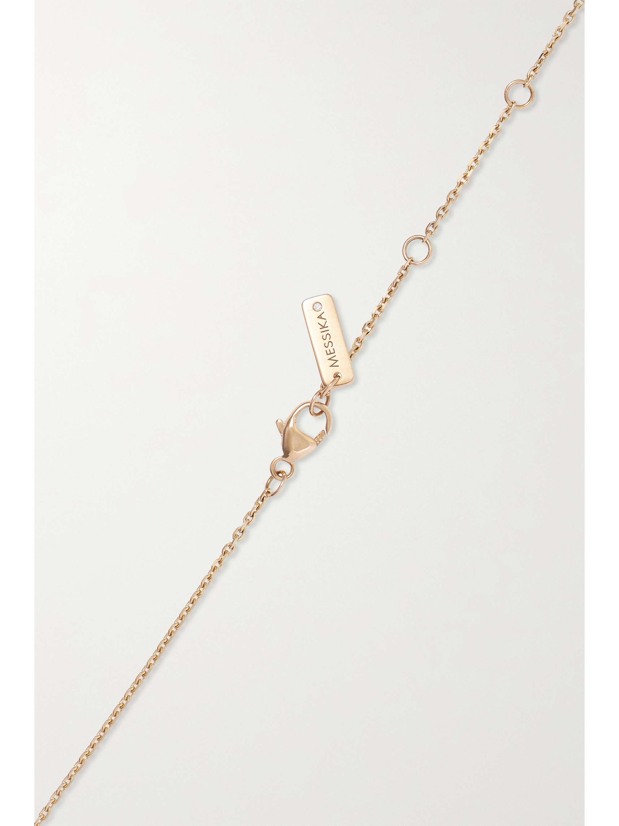 MESSIKA My First Diamond 18-karat rose gold diamond necklace