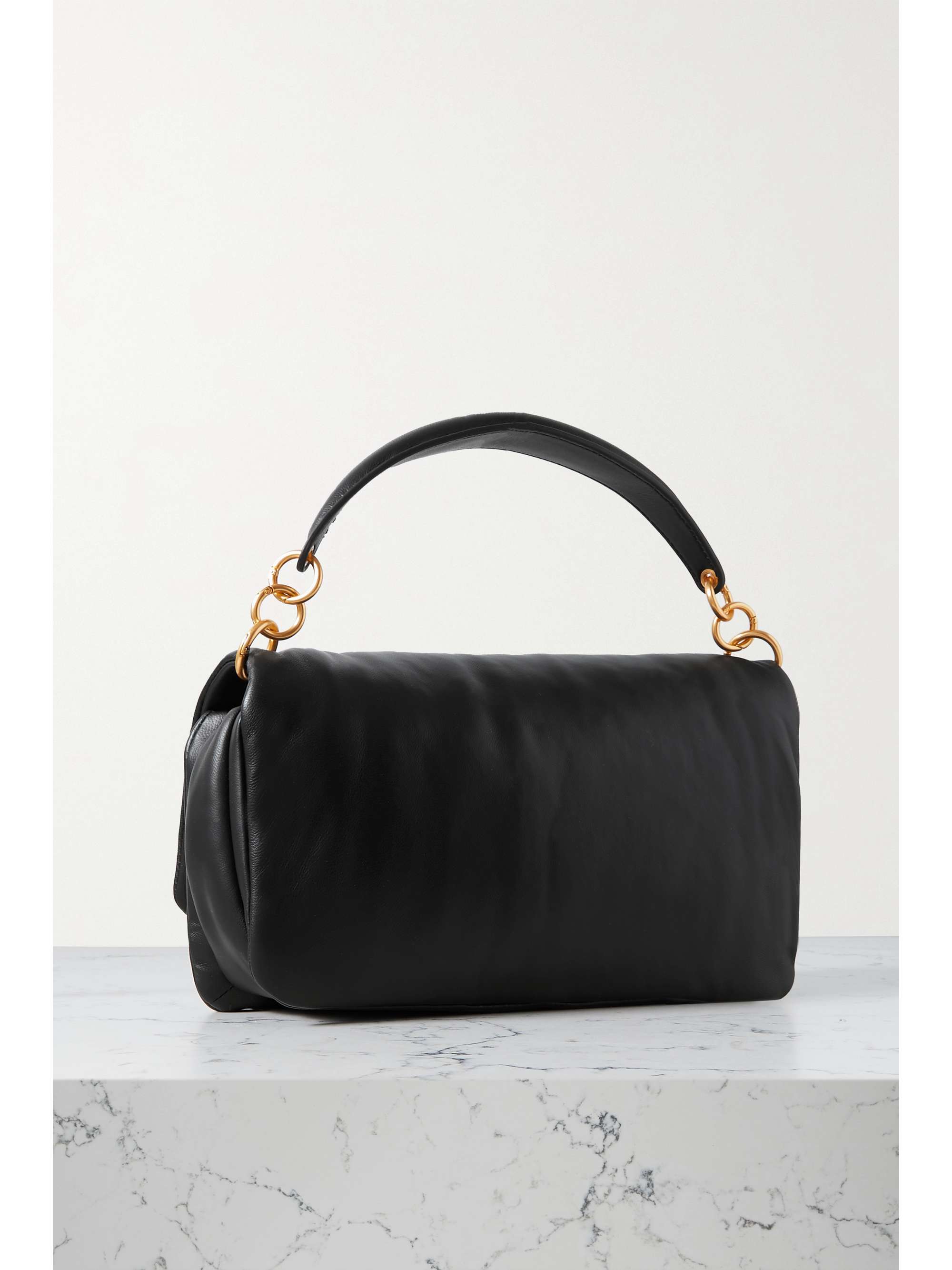 OROTON Heath padded leather shoulder bag