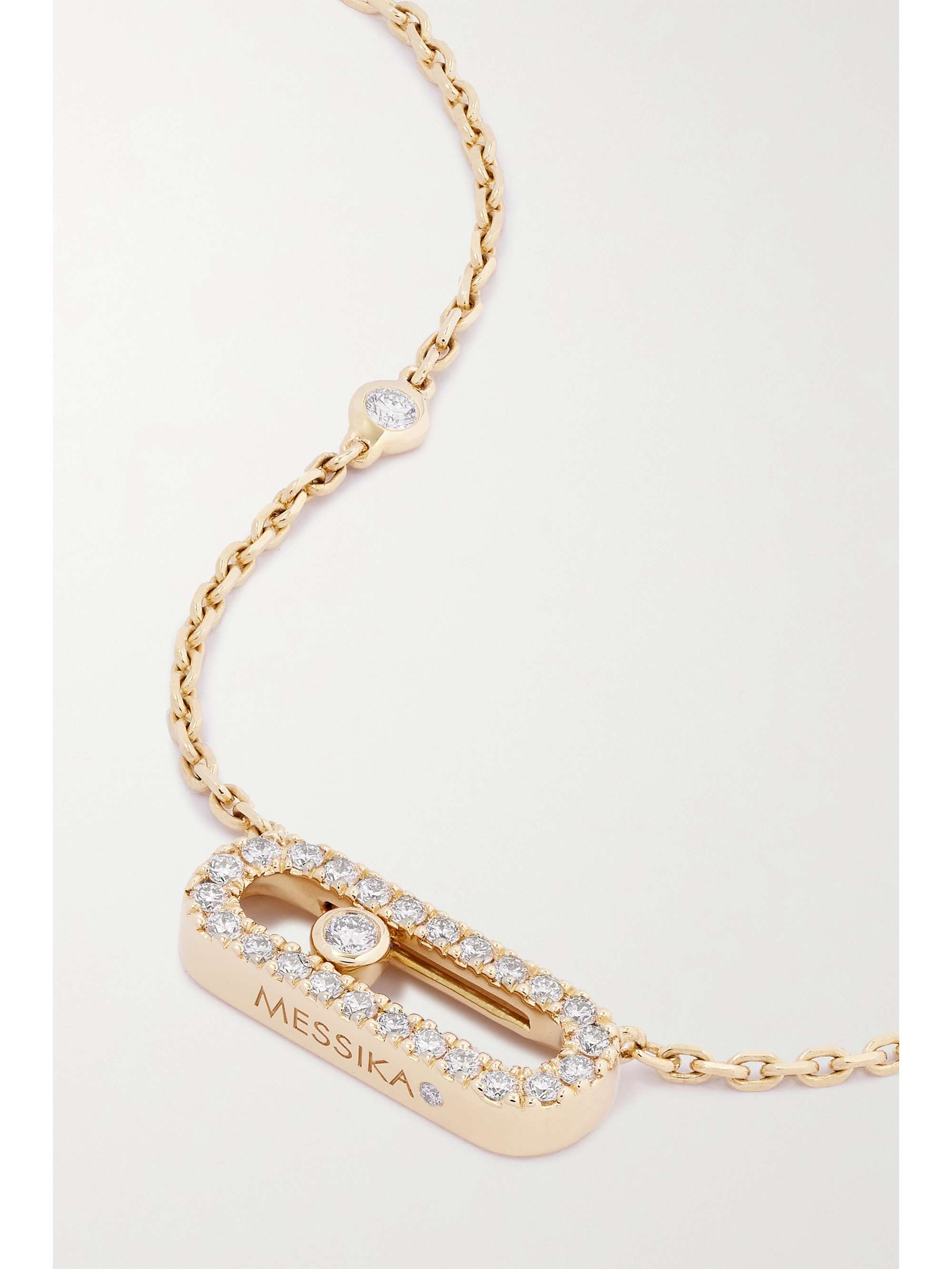 MESSIKA Move Uno 18-karat gold diamond necklace