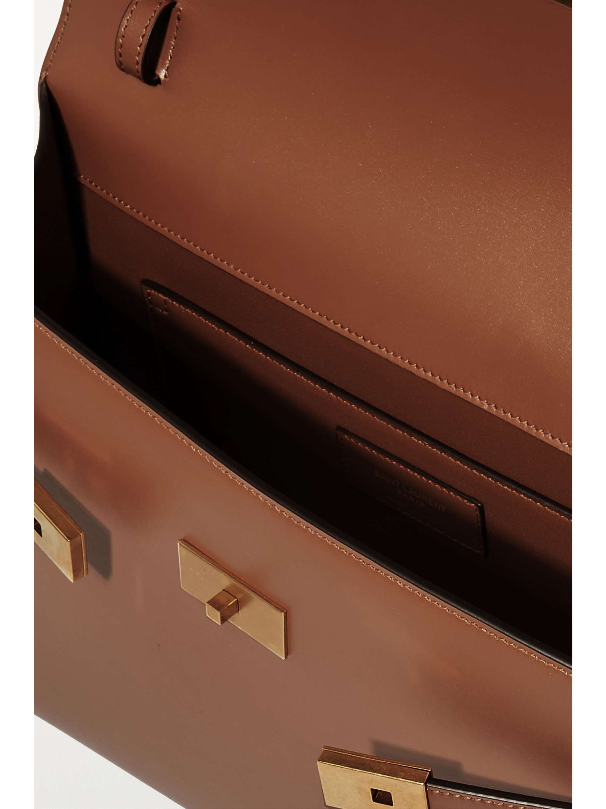 SAINT LAURENT Manhattan leather shoulder bag
