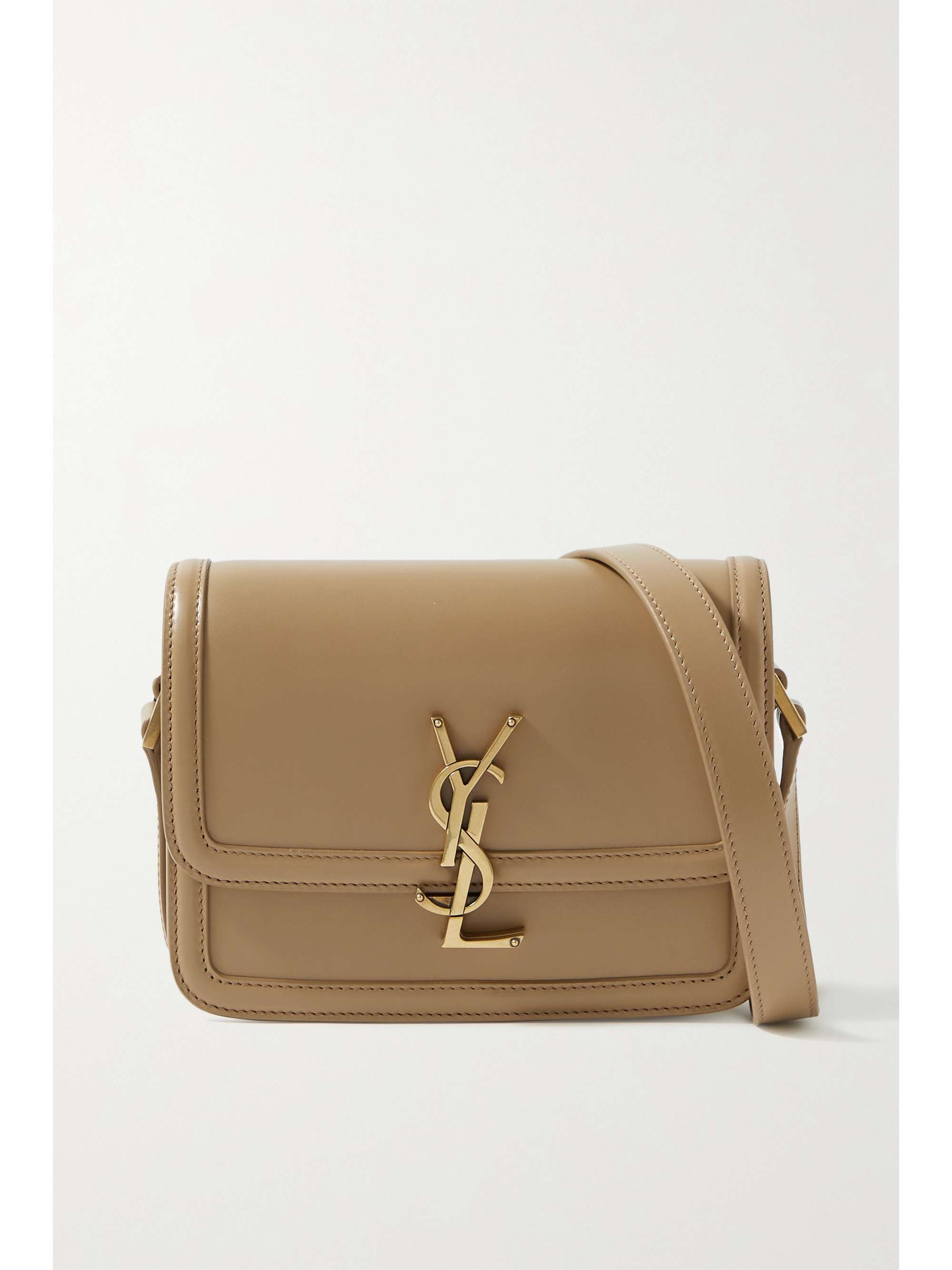 small solferino leather shoulder bag