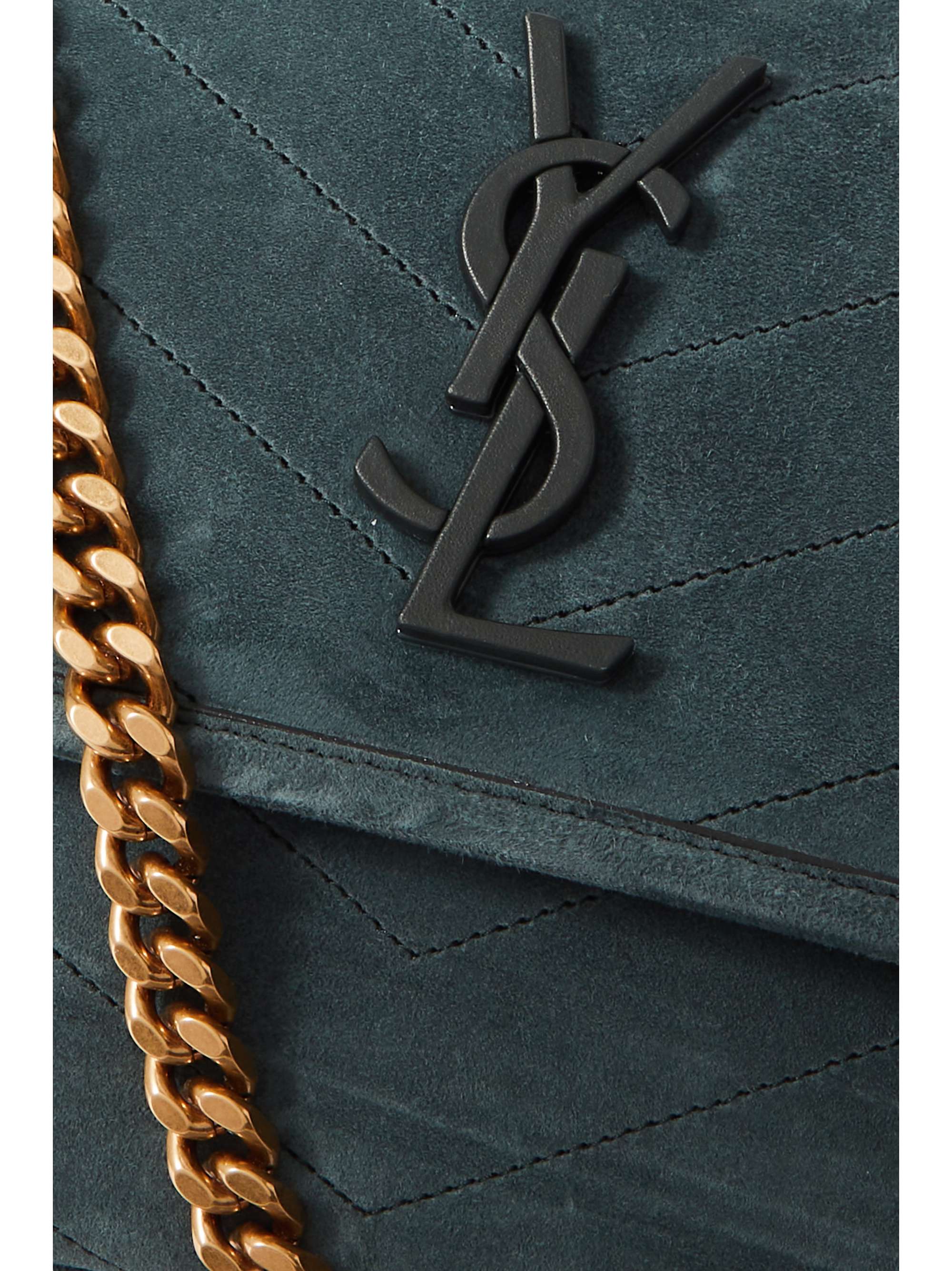 niki medium suede shoulder bolsa