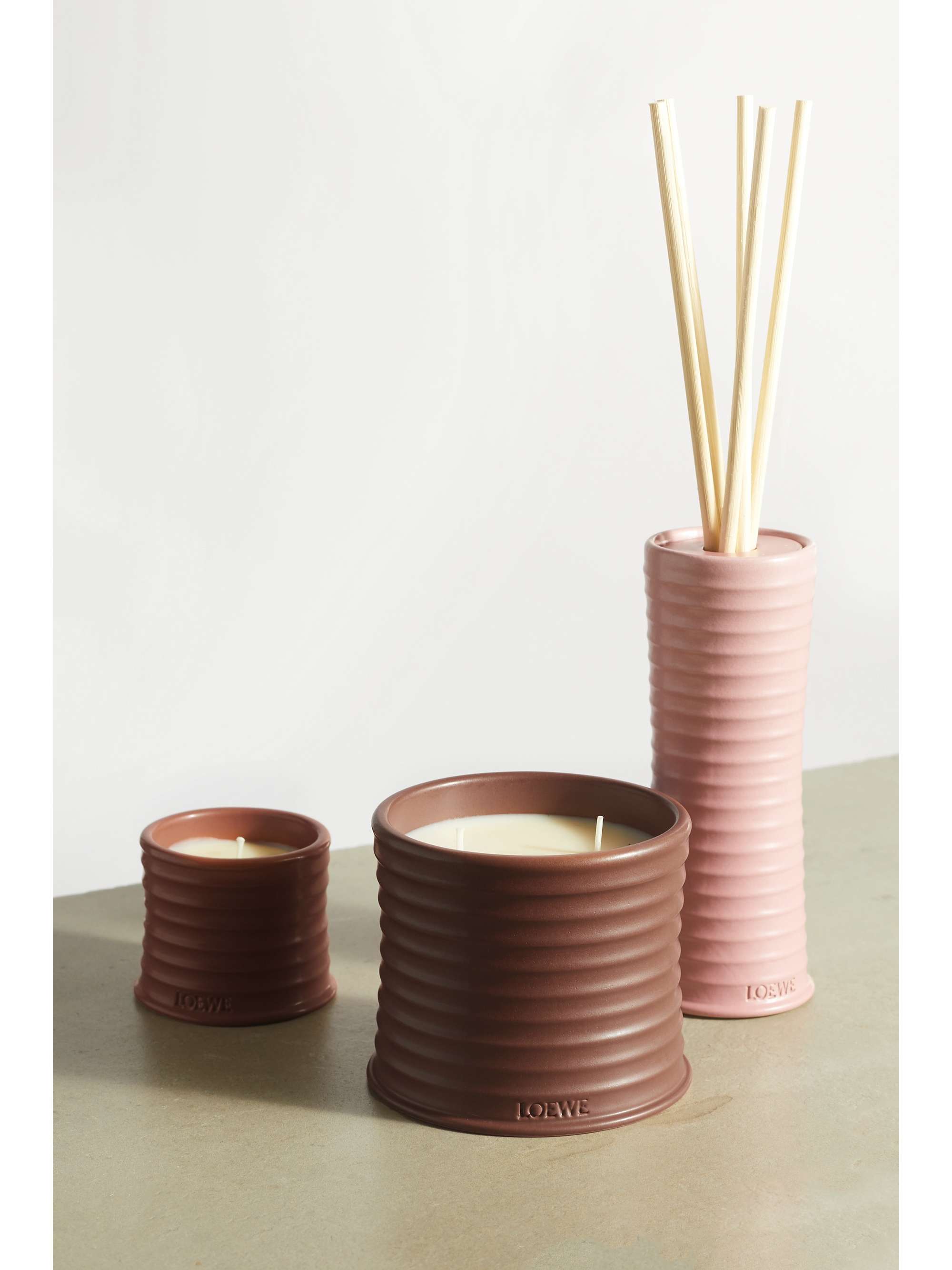 LOEWE HOME SCENTS Tomato Leaves mittelgroße Duftkerze, 610 g