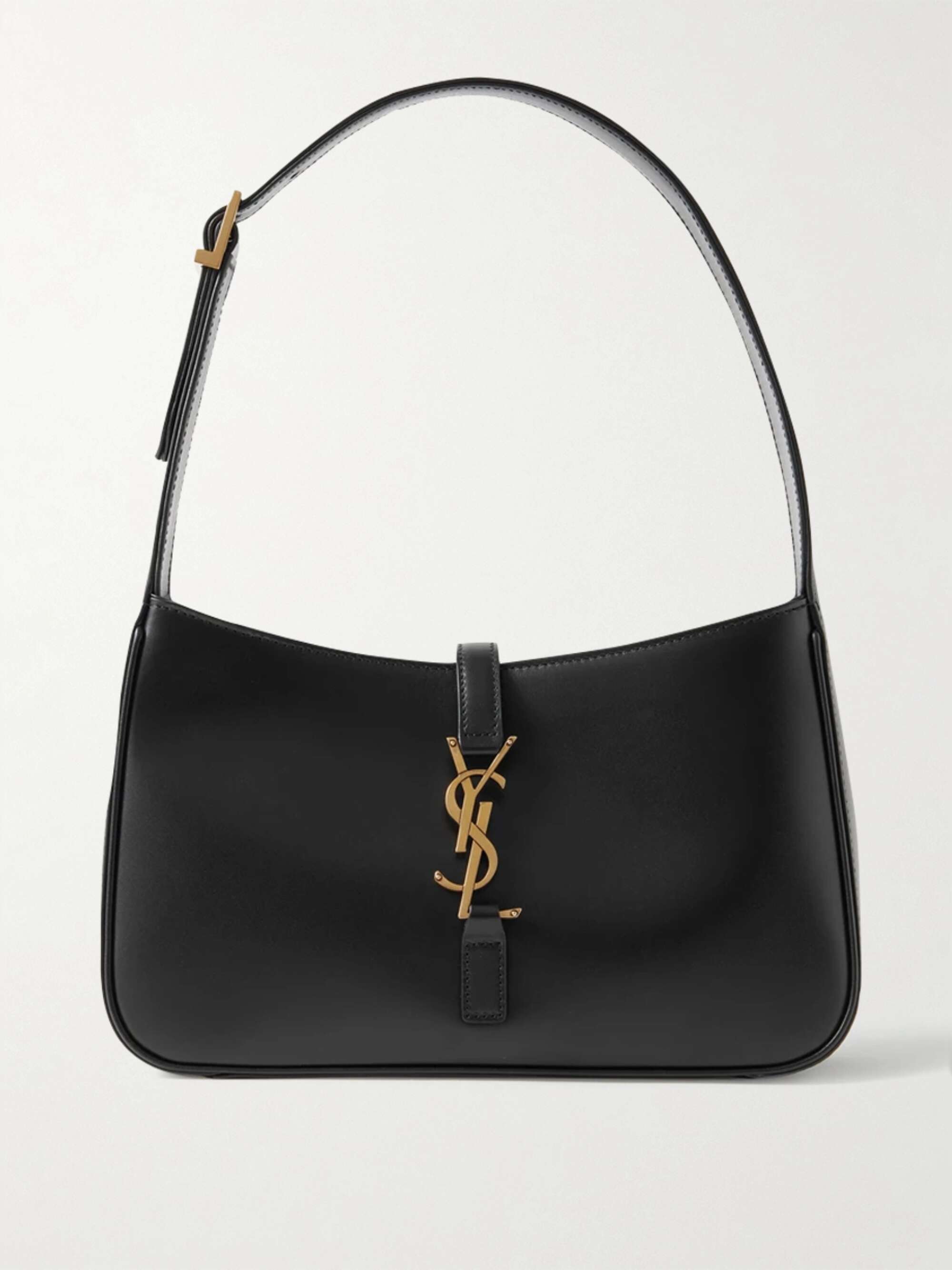 Saint Laurent 'paris Vii' Hobo Shoulder Bag in Black