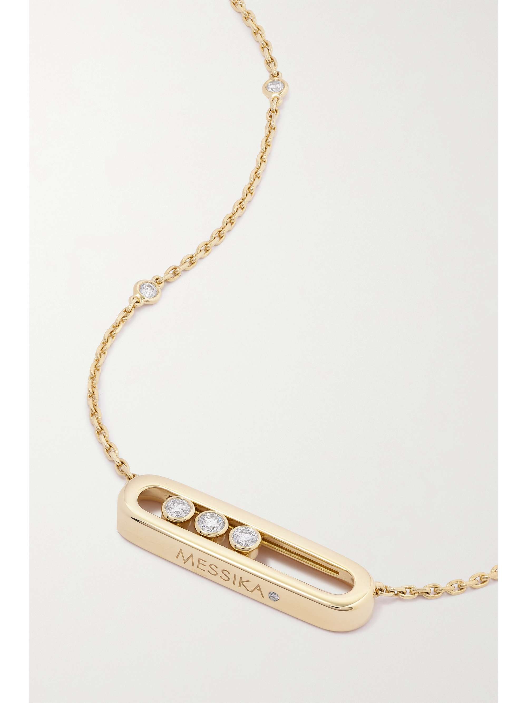 MESSIKA Baby Move Kette aus 18 Karat Gold mit Diamanten
