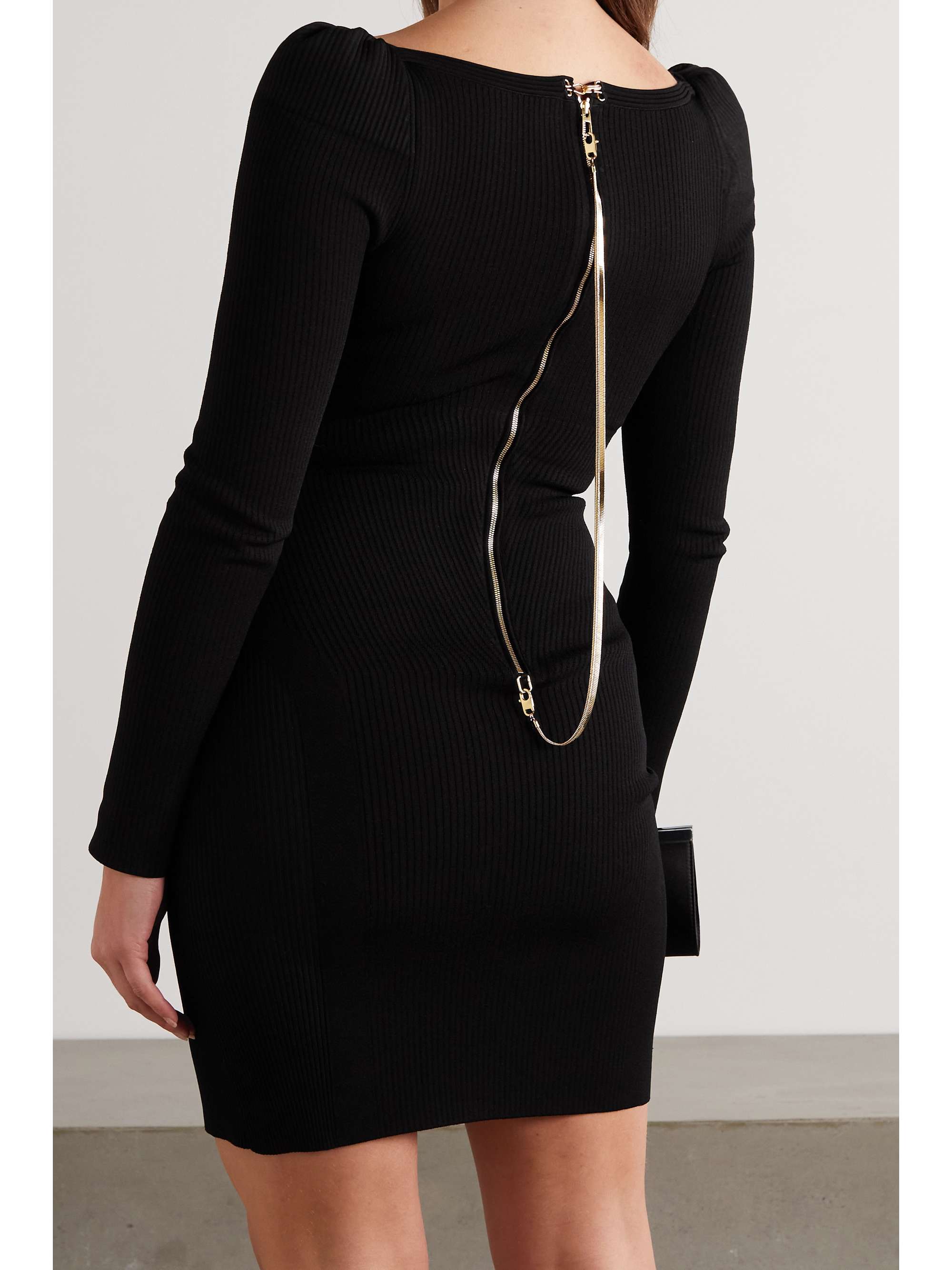 AZ FACTORY MyBody ribbed stretch-knit mini dress