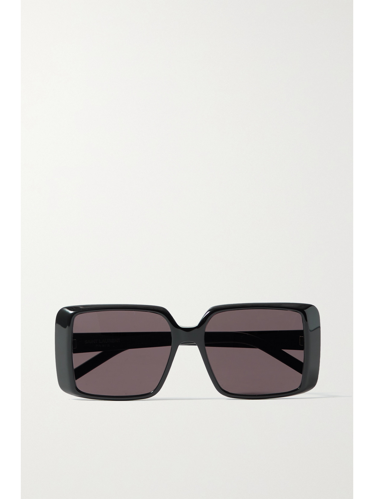 SAINT LAURENT SQUARE-FRAME ACETATE SUNGLASSES