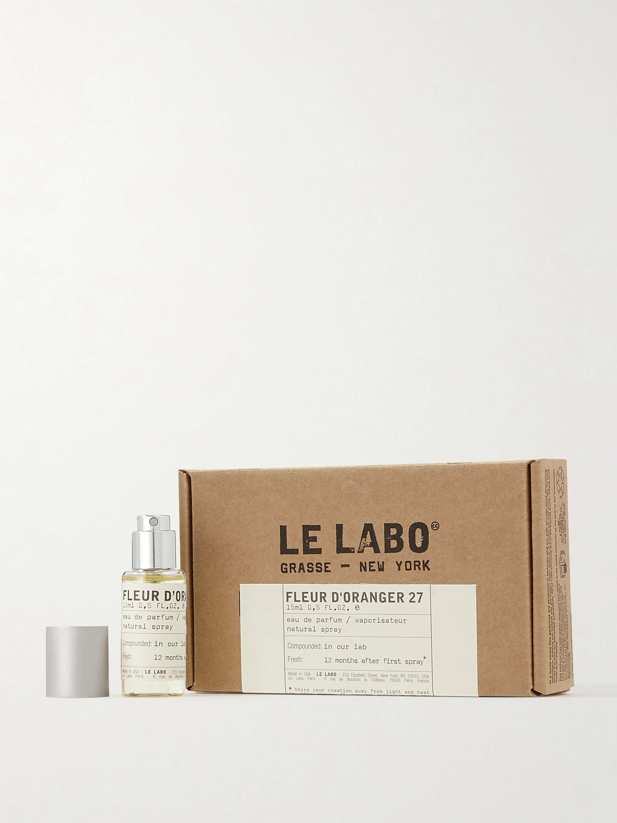 LE LABO Eau de parfum Fleur d'Oranger 27, 15 ml