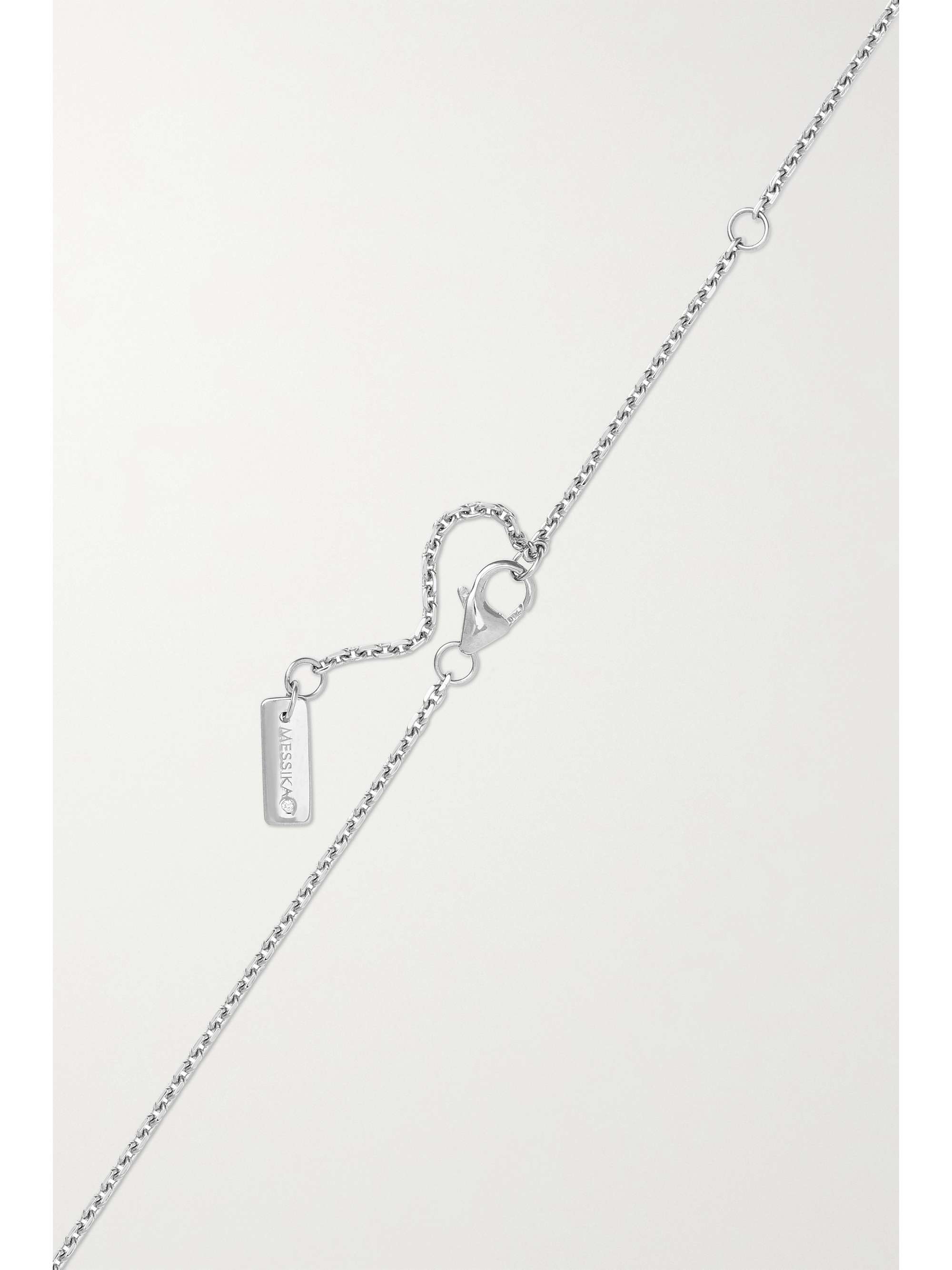 MESSIKA Collier en or blanc 18 carats (750/1000) et diamants My First Diamond