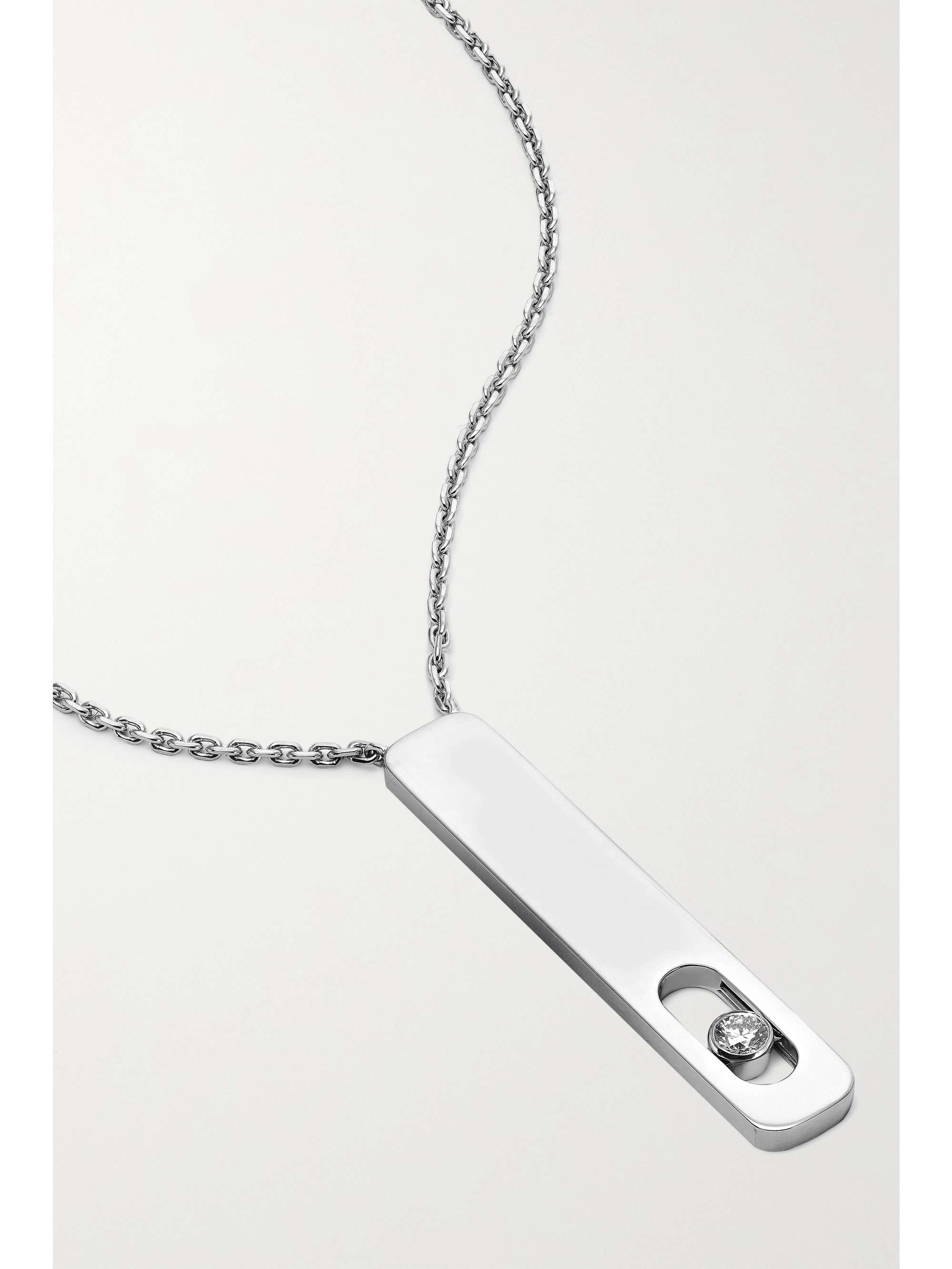 MESSIKA Collier en or blanc 18 carats (750/1000) et diamants My First Diamond