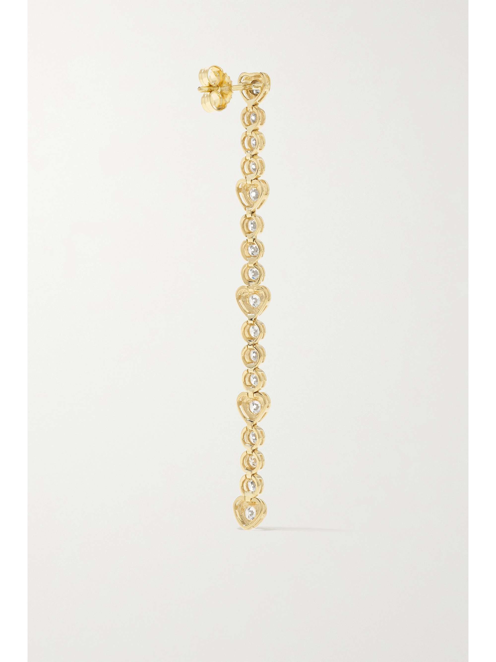JENNIFER MEYER 18-karat gold diamond earrings