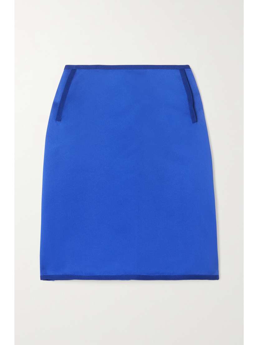 AZ Factory Switchwear Recycled Duchesse-satin Mini Skirt