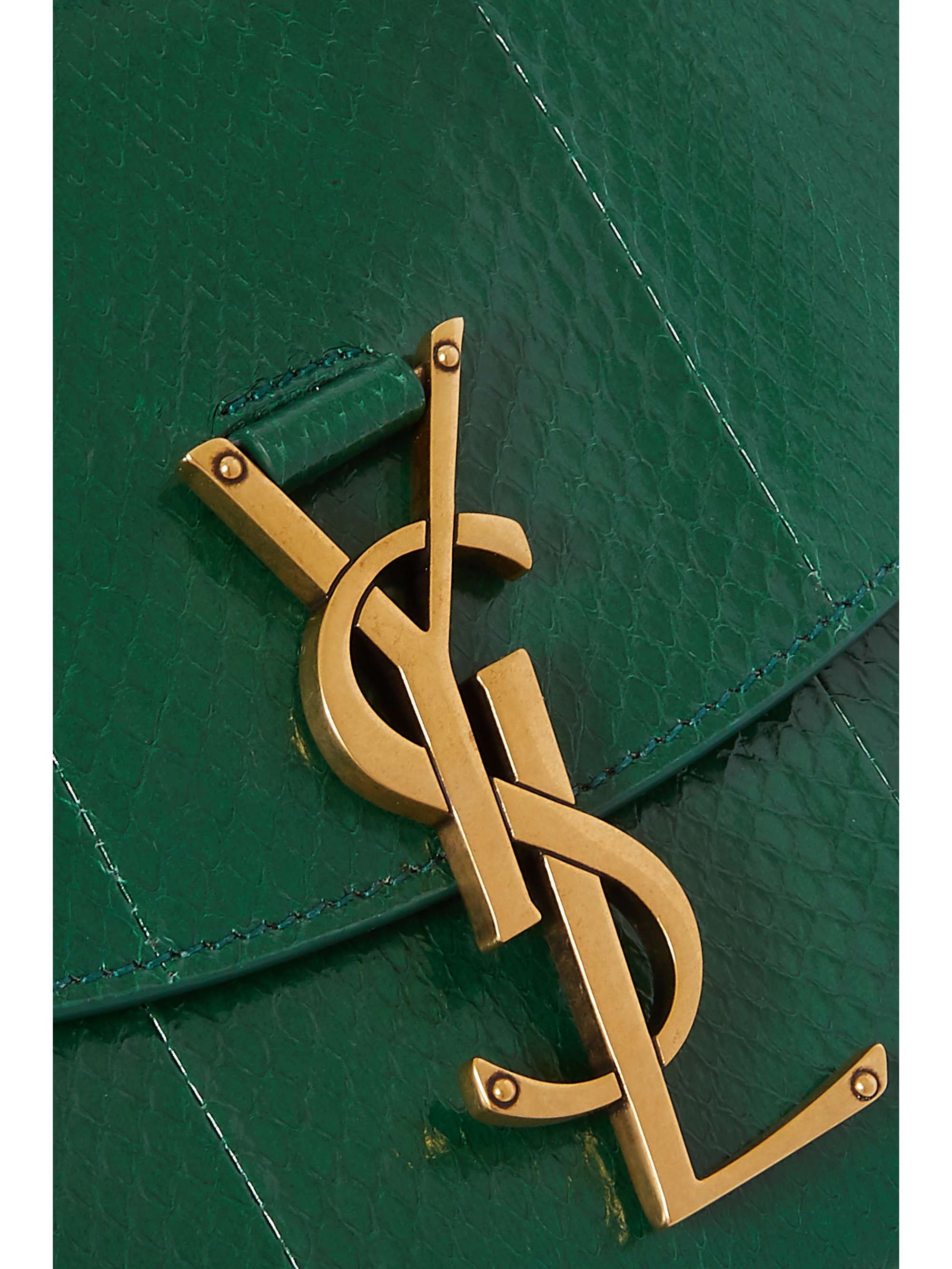 SAINT LAURENT Kaia small printed leather shoulder bag