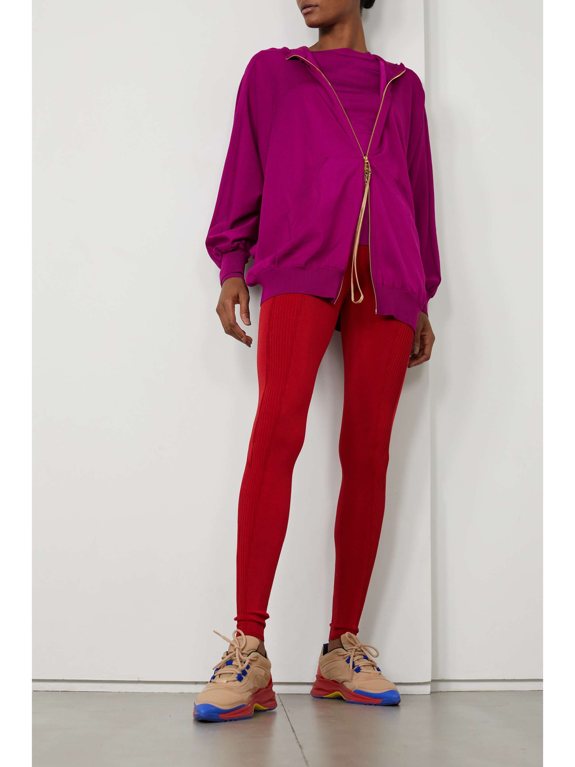 AZ FACTORY Switchwear stretch-knit leggings