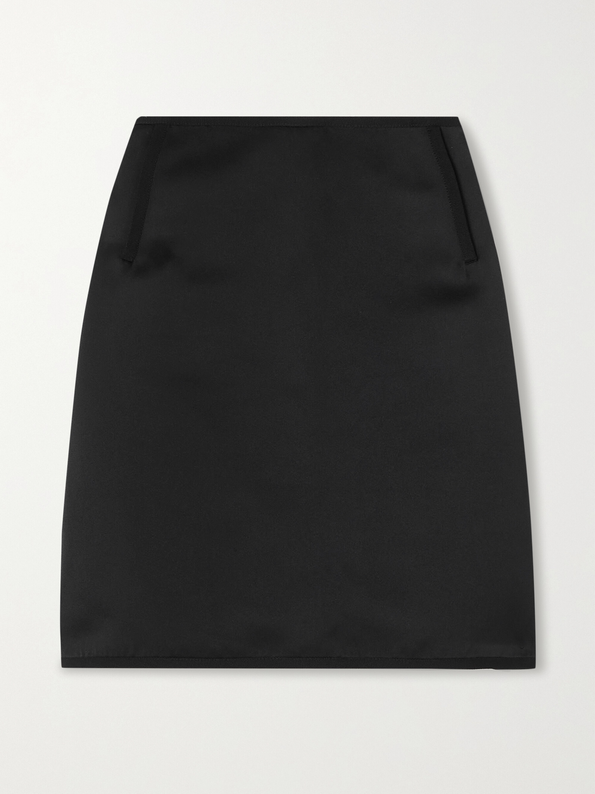 AZ Factory Switchwear recycled duchesse-satin mini skirt