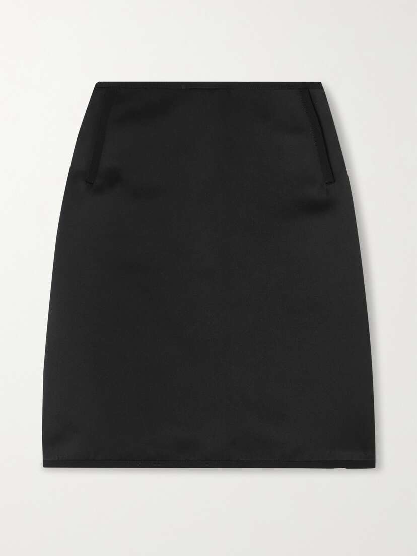 AZ Factory Switchwear Recycled Duchesse-satin Mini Skirt