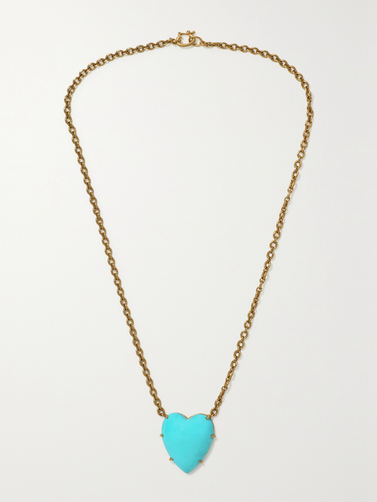 Irene Neuwirth Love 18-karat Gold Turquoise Necklace - One size