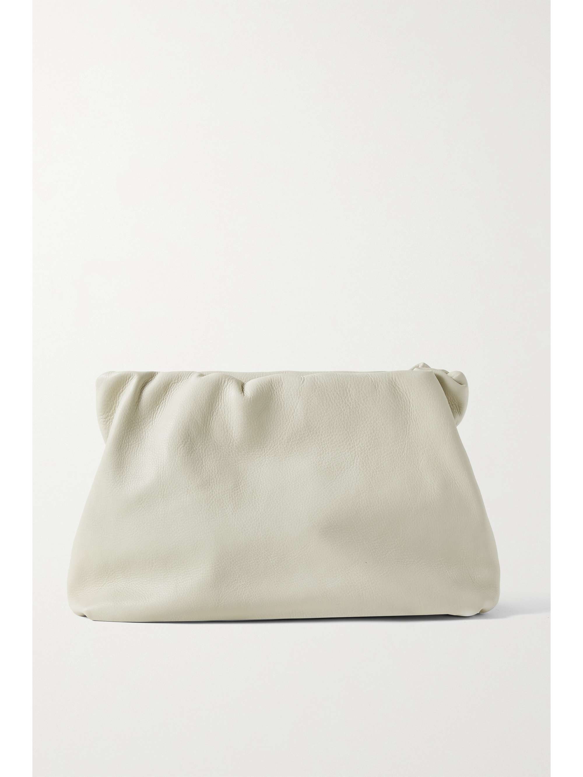 the row bourse leather clutch