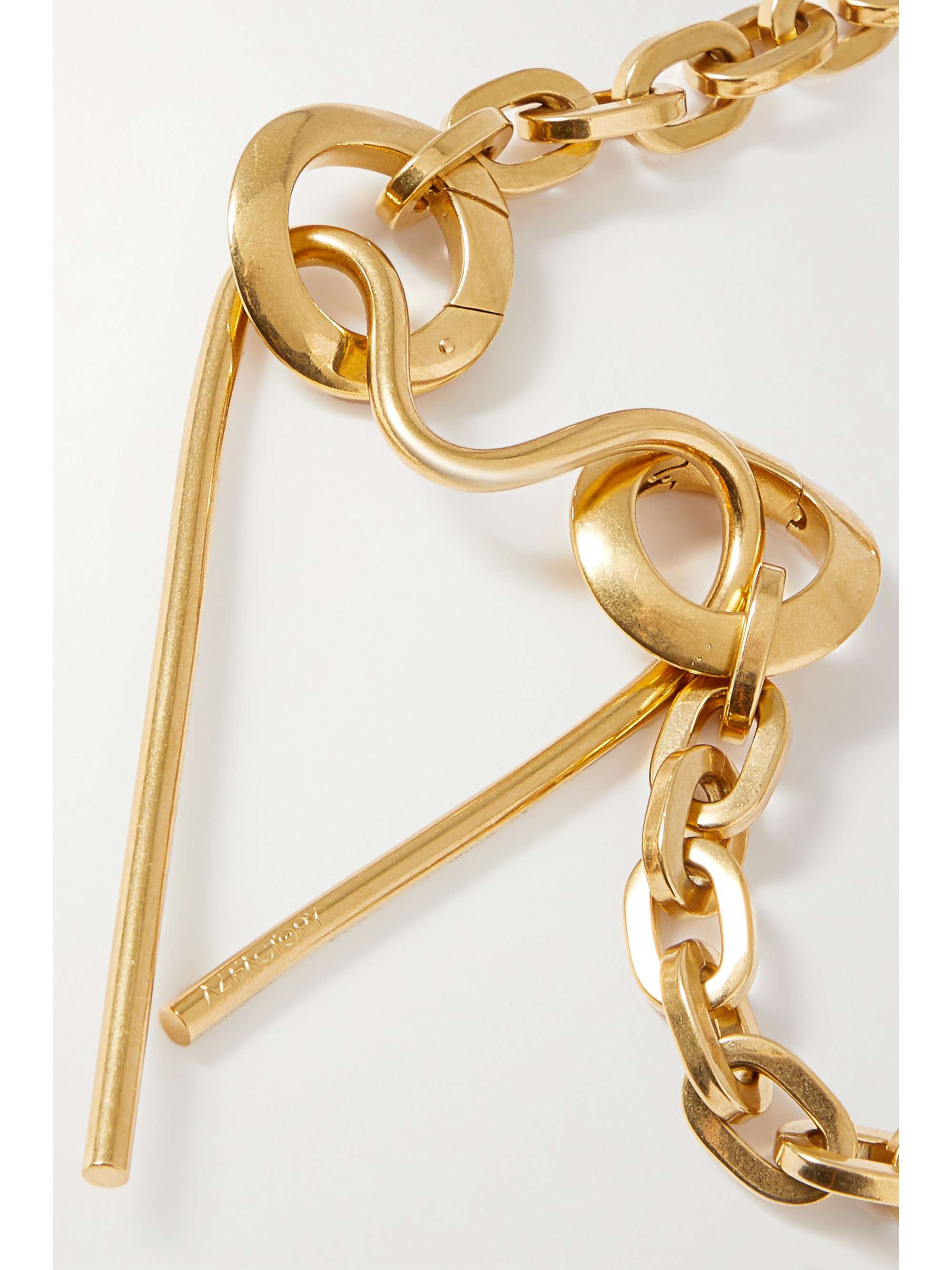 AZ FACTORY Gold-tone necklace