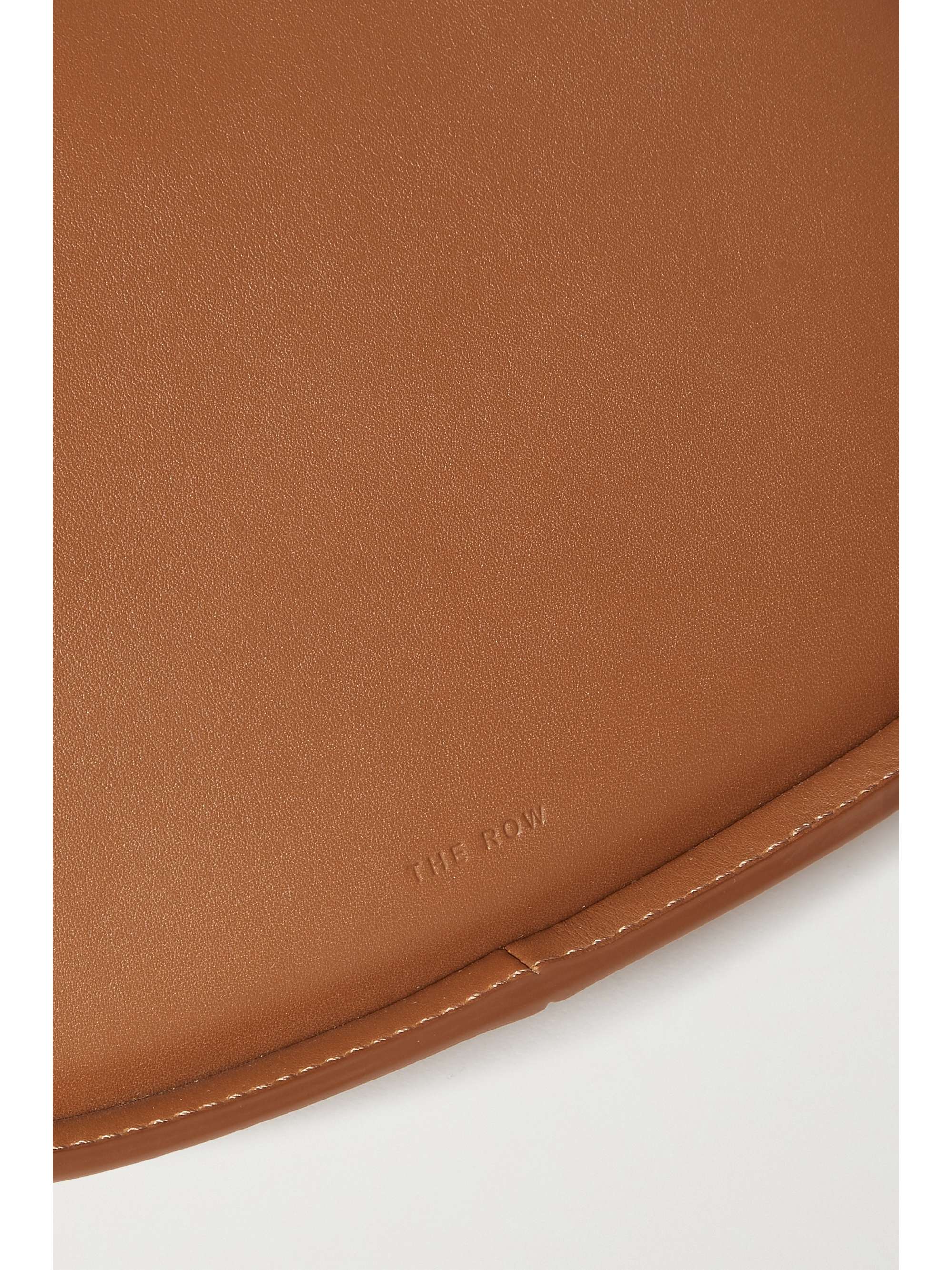 THE ROW Half Moon leather shoulder bag