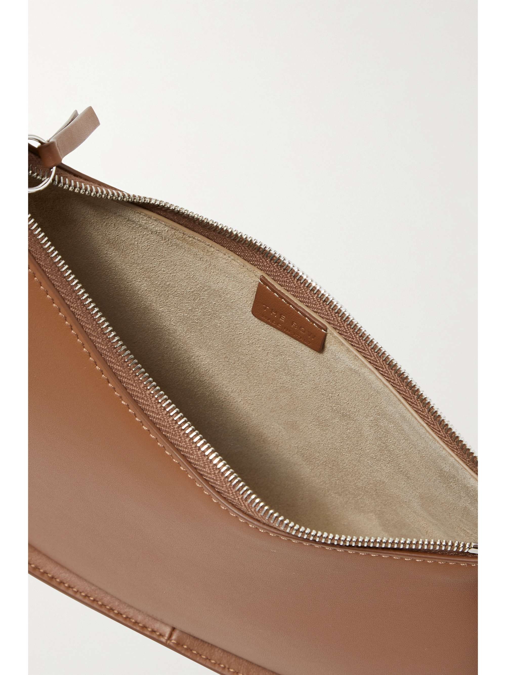 THE ROW Half Moon leather shoulder bag | NET-A-PORTER