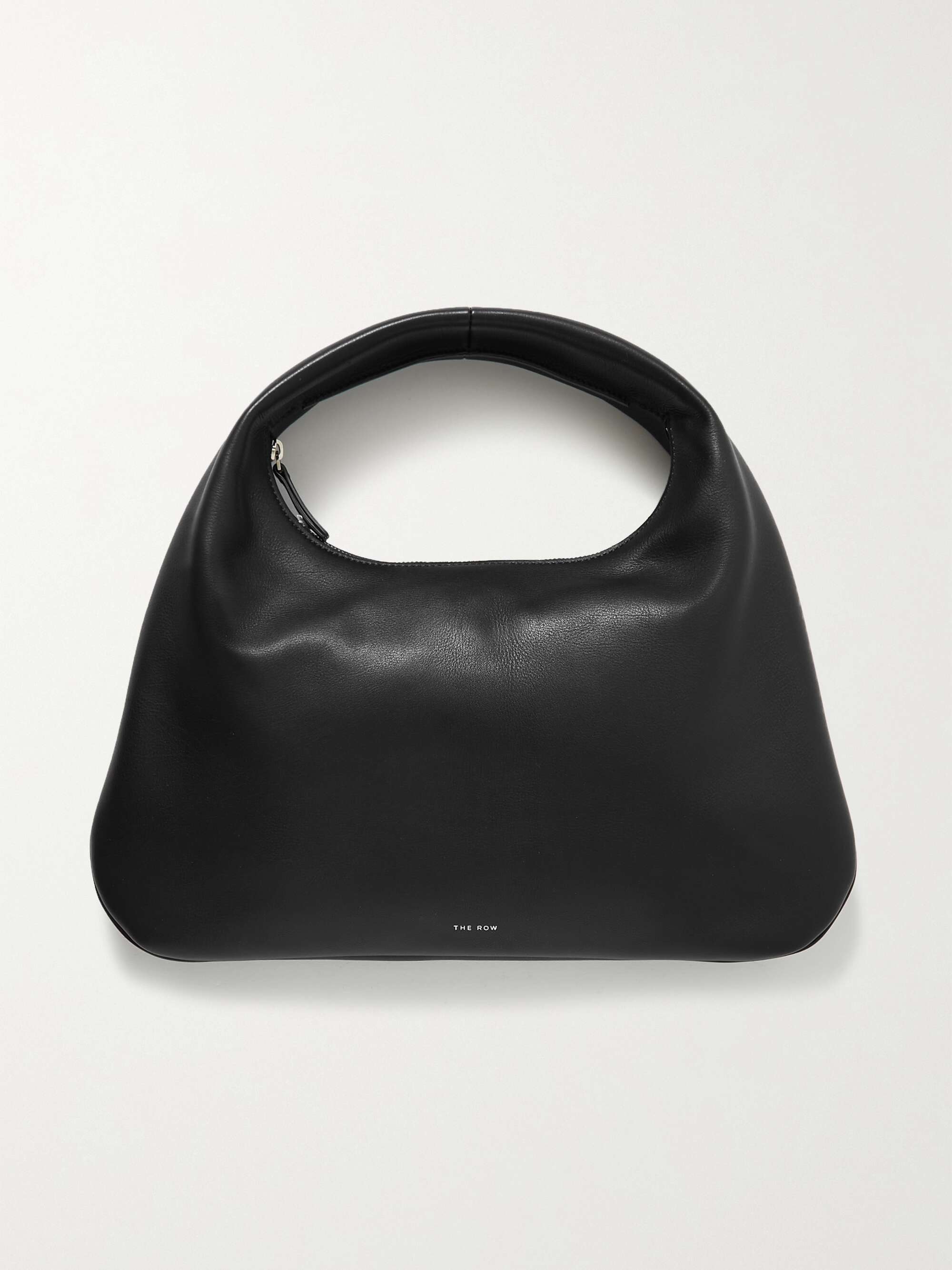 Everyday small textured leather tote black One Size