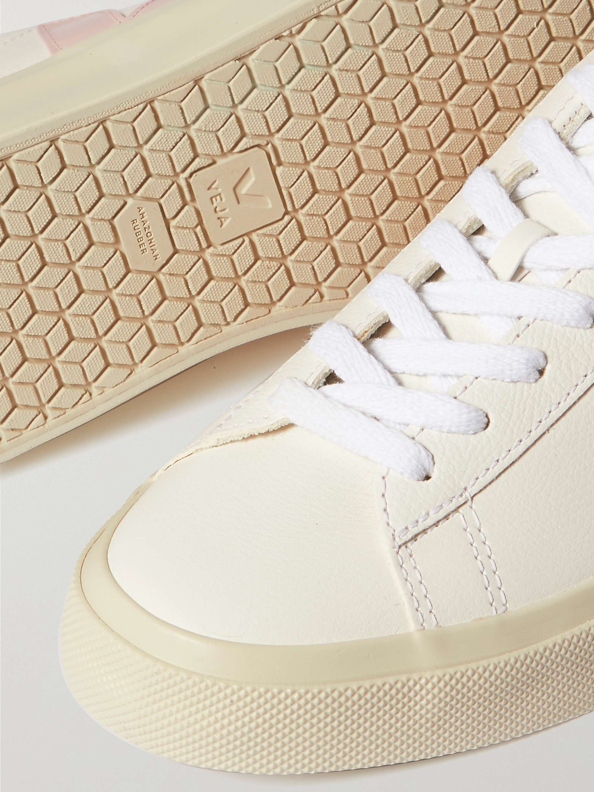 VEJA Campo textured-leather sneakers