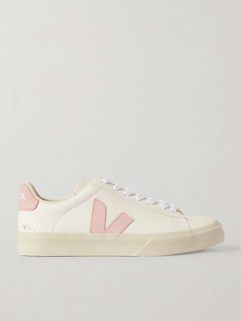 Veja Campo Textured-leather Sneakers