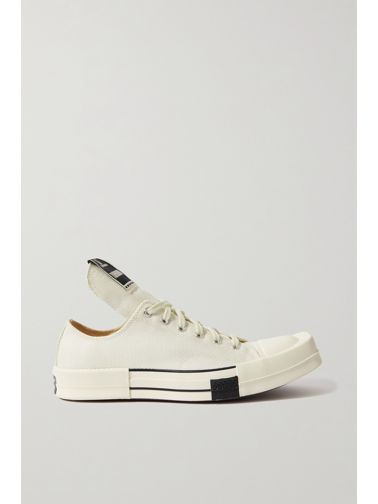 Rick Owens X Converse Turbodrk Chuck 70 Sneakers In White