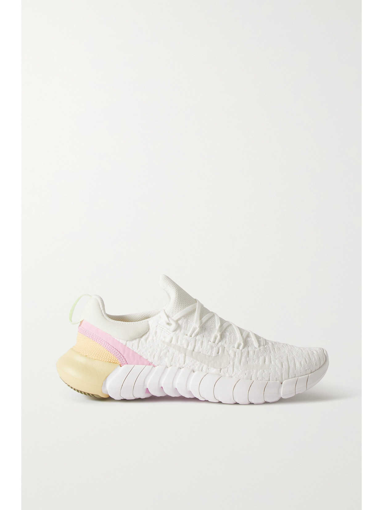 Nike Women's Free Run 5.0 Running Sneakers From Finish Line In White