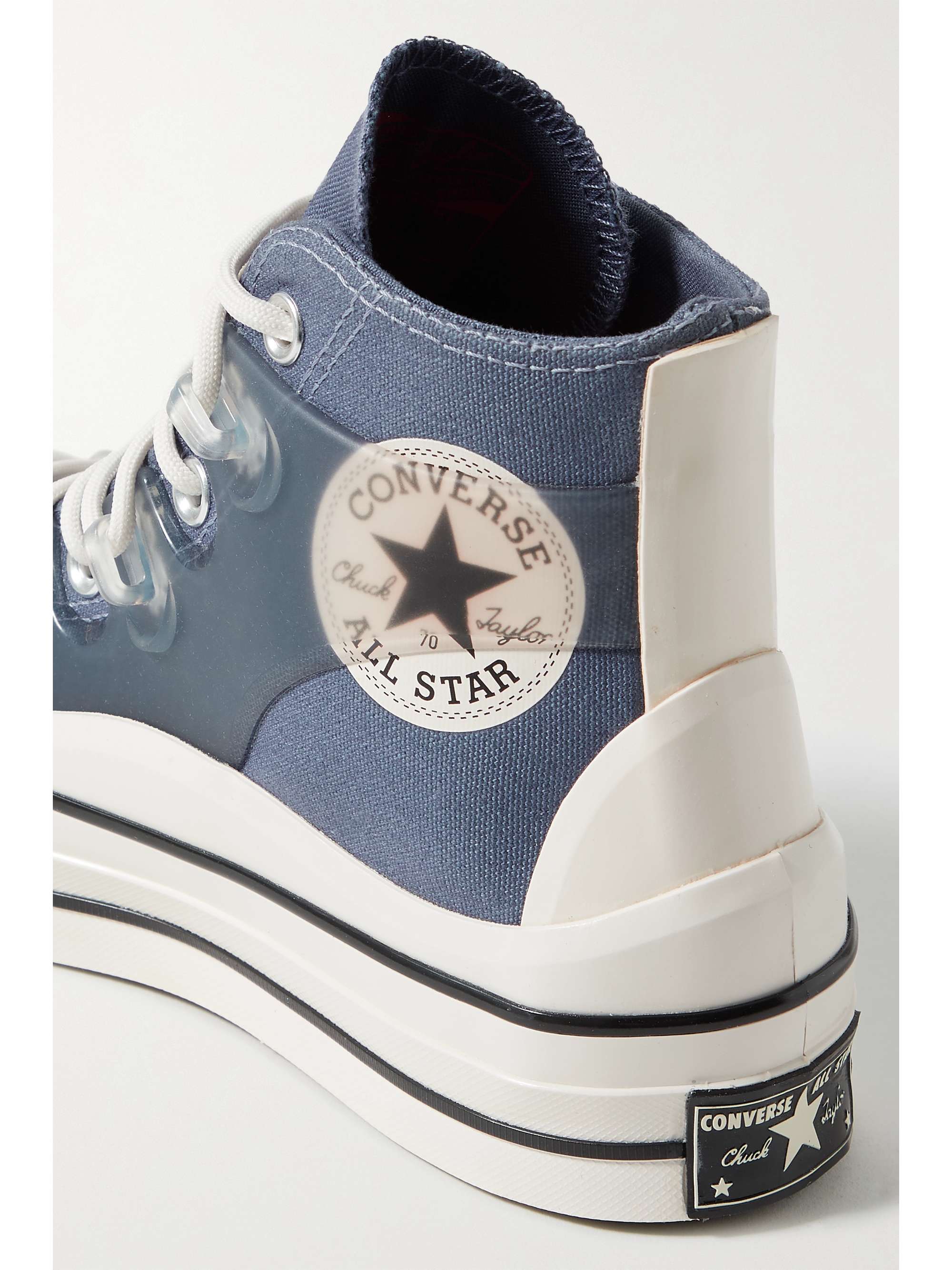 converse blue rubber