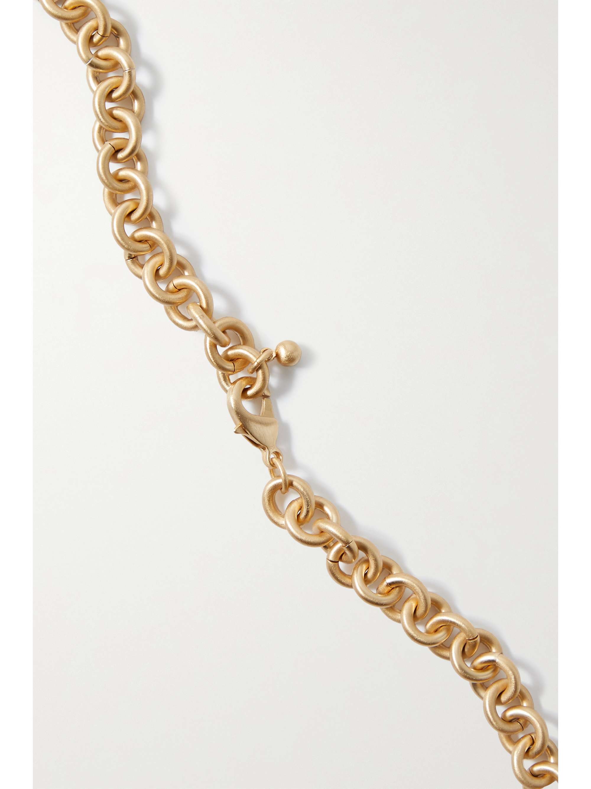 CULT GAIA Anna gold-tone pearl necklace