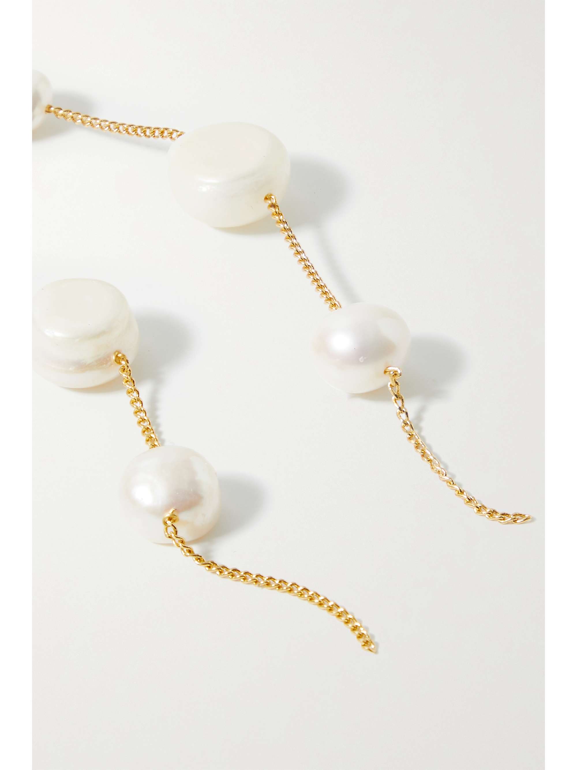 CULT GAIA Atum gold-tone pearl earrings