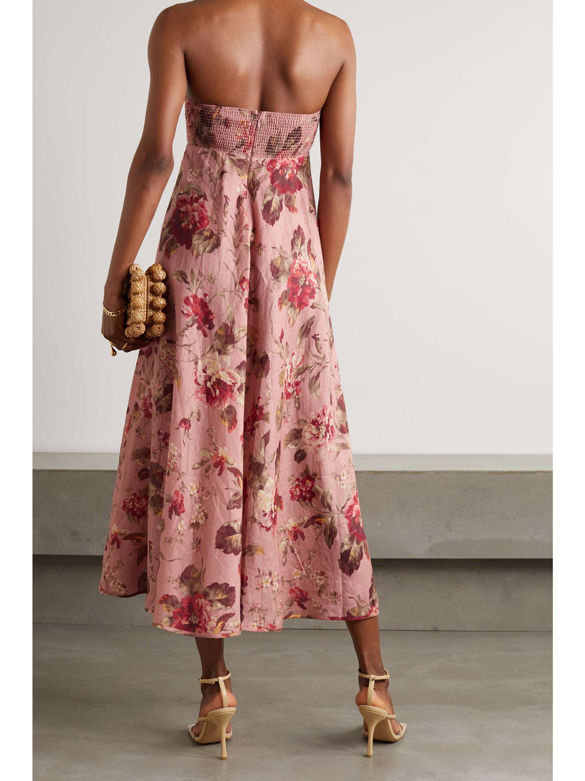 zimmerman strapless dress