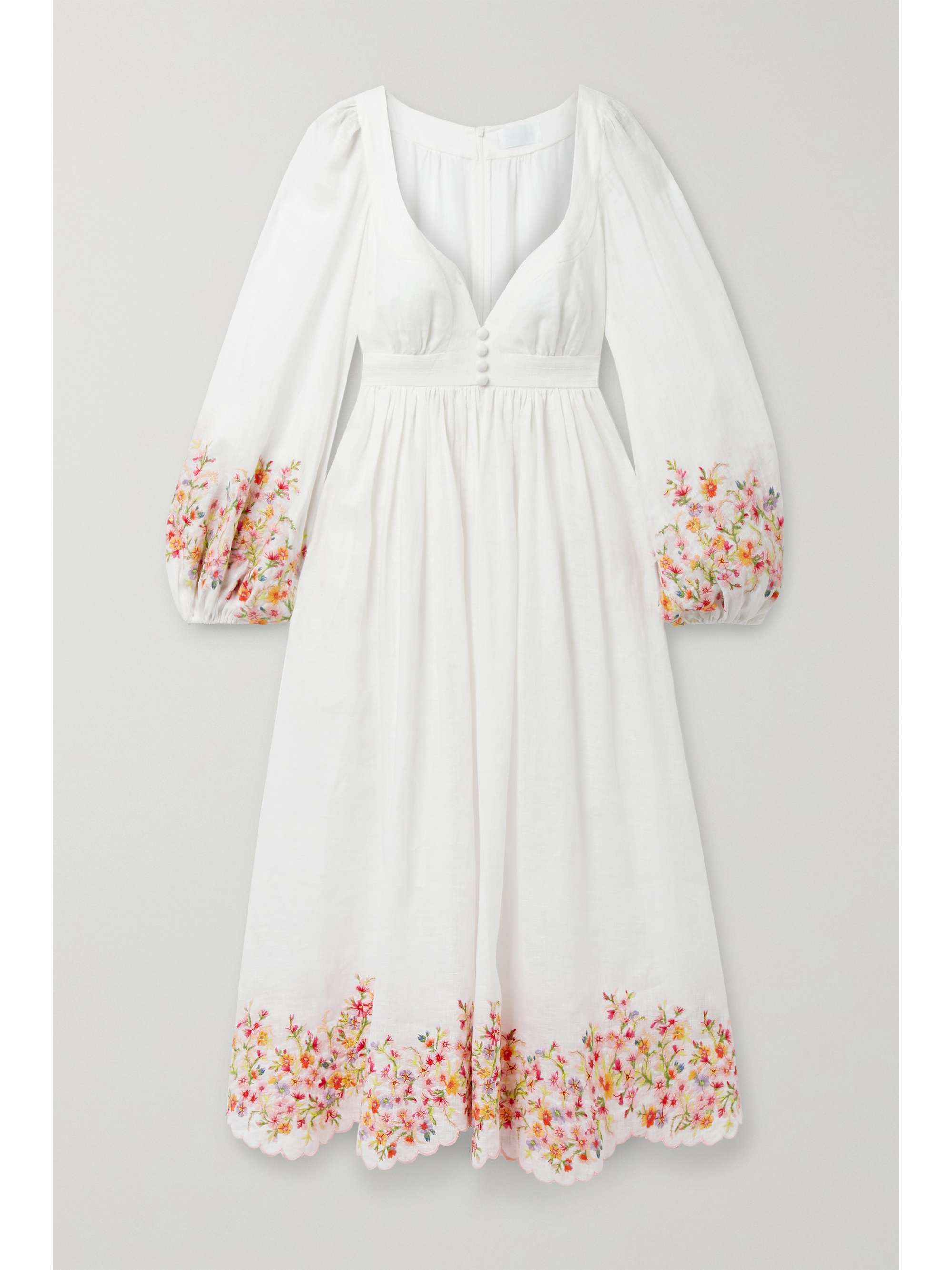 zimmermann white embroidered dress