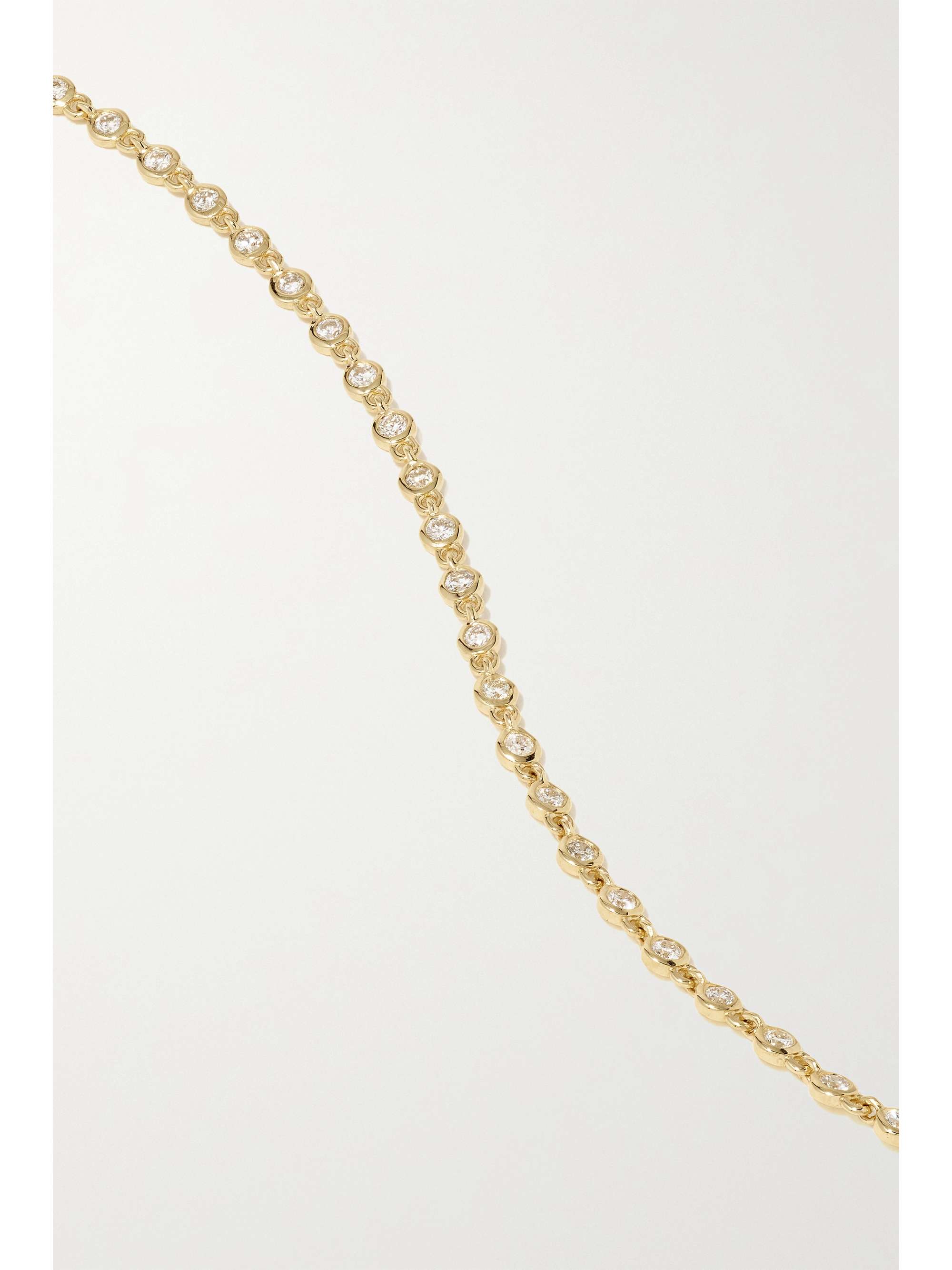 SYDNEY EVAN 14-karat recycled gold diamond necklace
