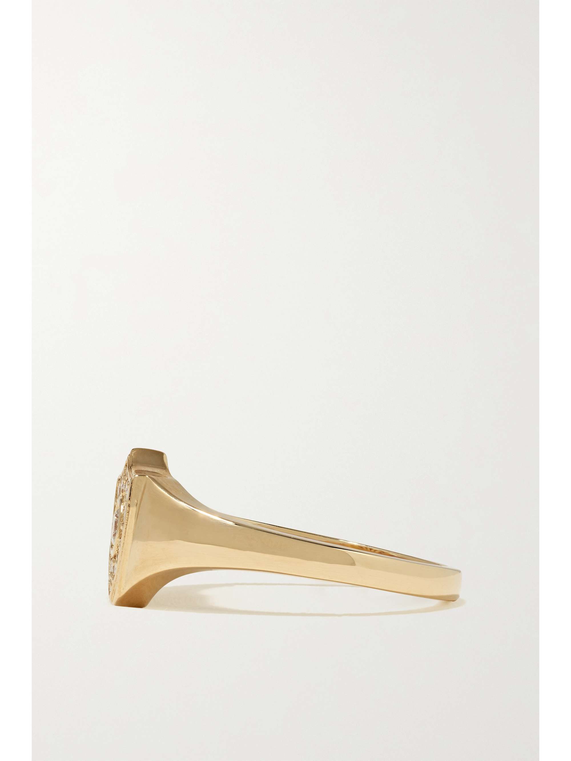SYDNEY EVAN Ring aus 14 Karat Gold mit Diamanten
