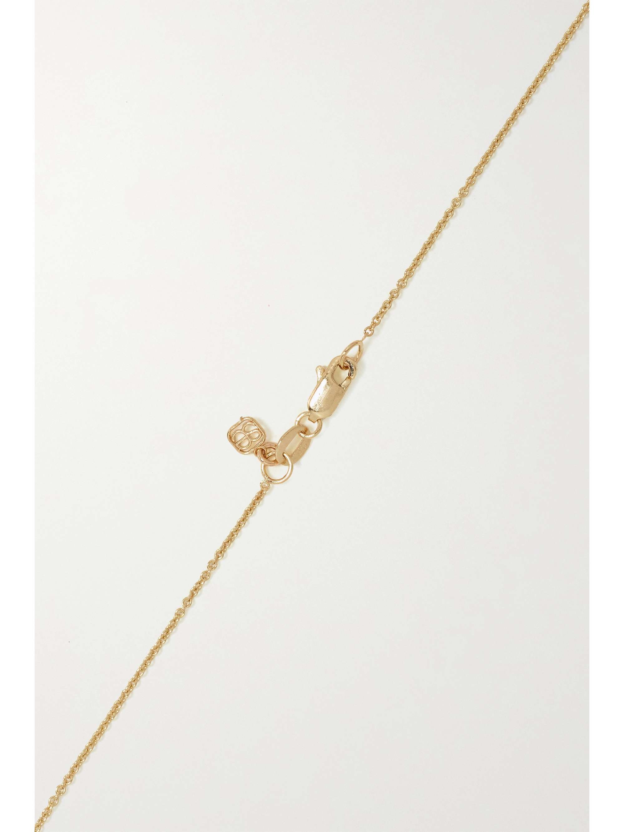 SYDNEY EVAN 14-karat gold diamond necklace