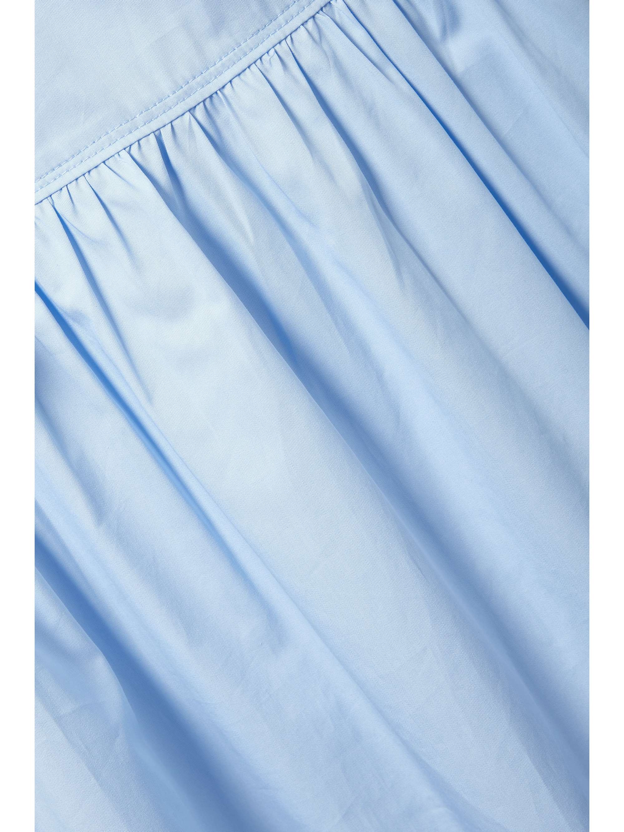 DEREK LAM 10 CROSBY Andie belted cotton-poplin maxi dress