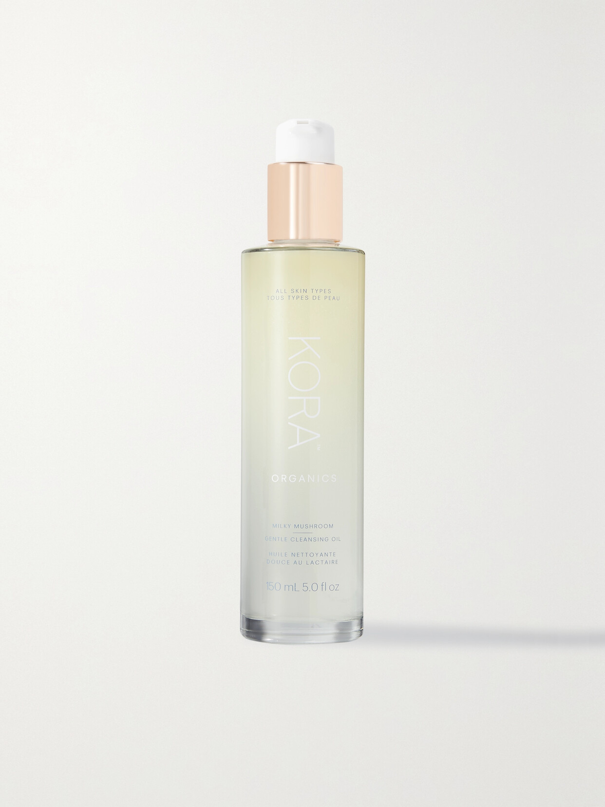 Kora Organics Milky Mushroom Gentle Cleansing Oil Makeup Remover 5.0 oz/ 150 ml In Colorless