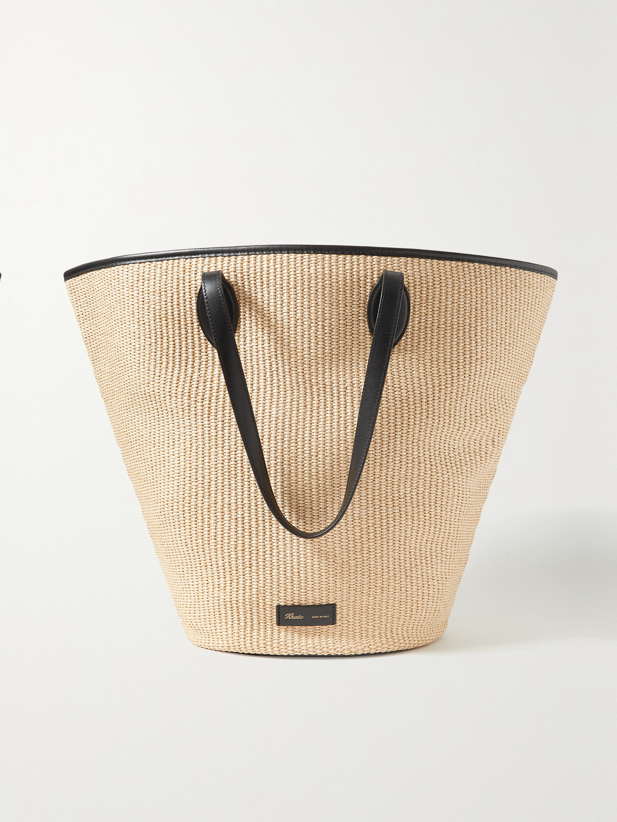 Khaite - Osa Leather-trimmed...