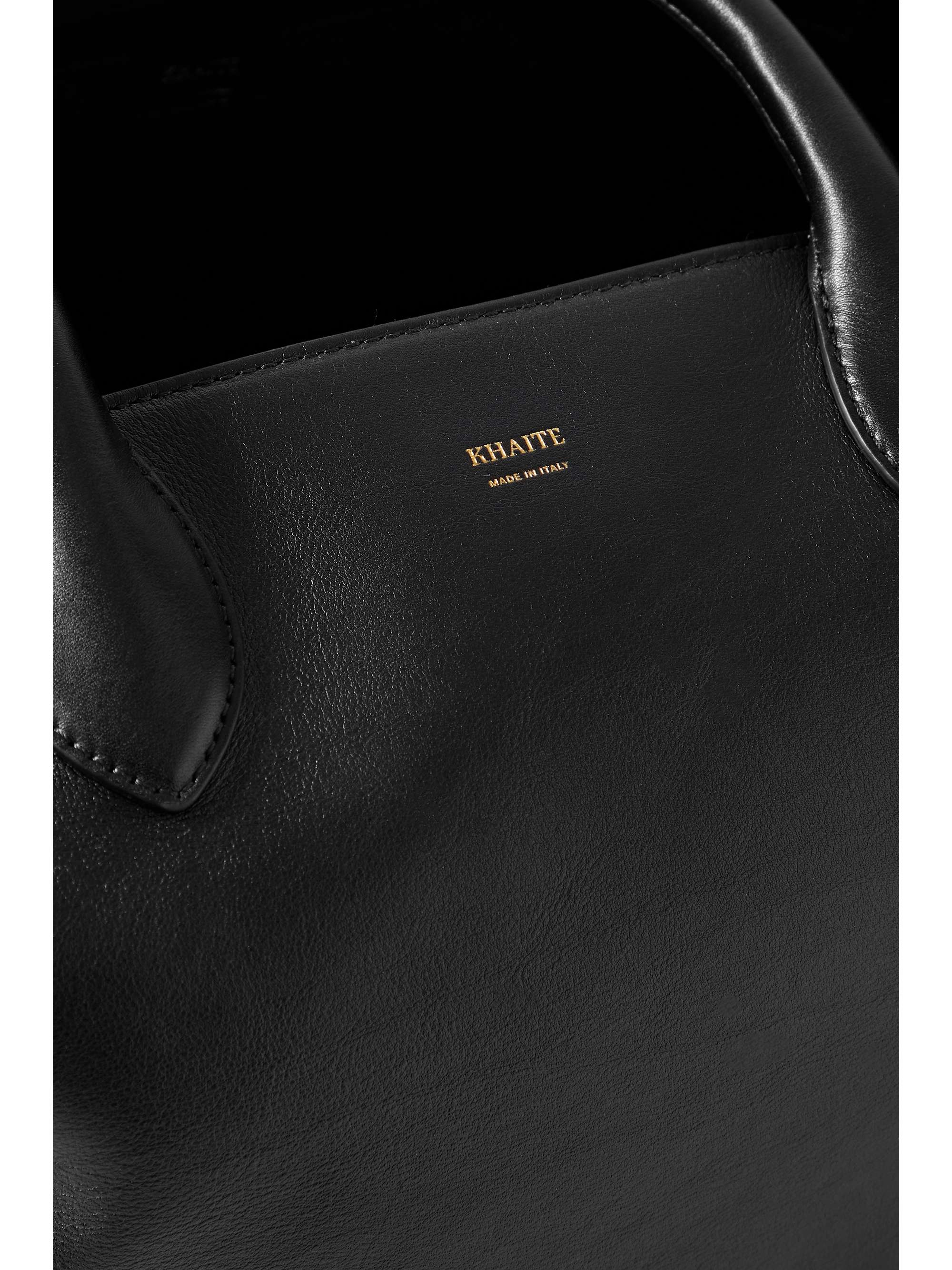 KHAITE Amelia medium textured-leather tote