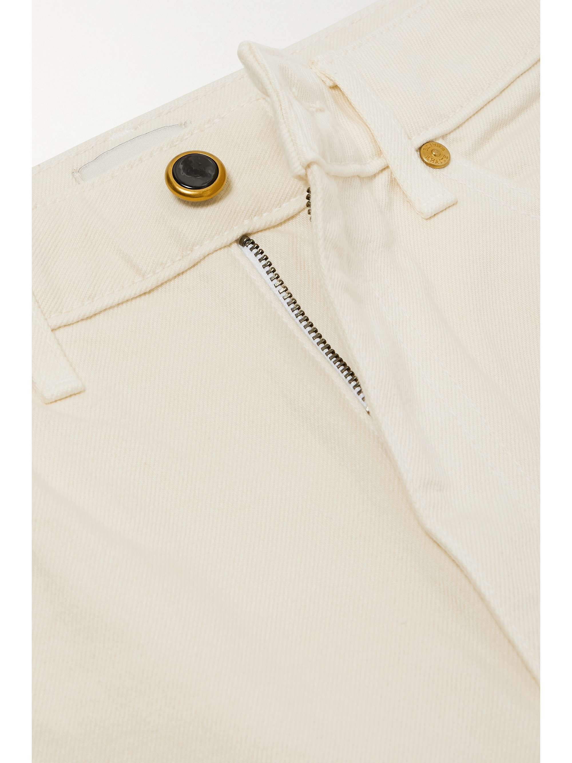 KHAITE Abigail high-rise straight-leg jeans