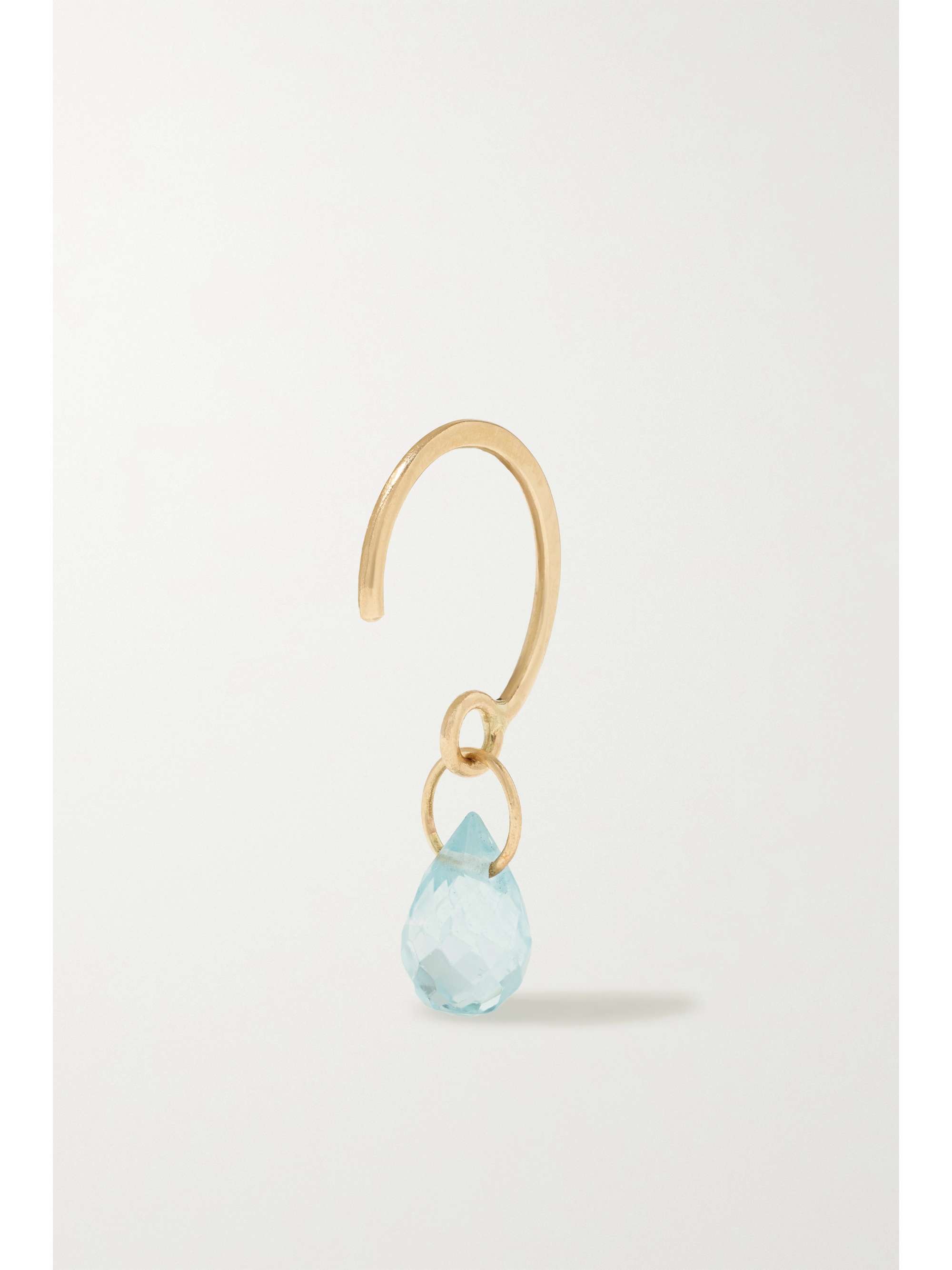 MELISSA JOY MANNING 14-karat recycled gold topaz earrings