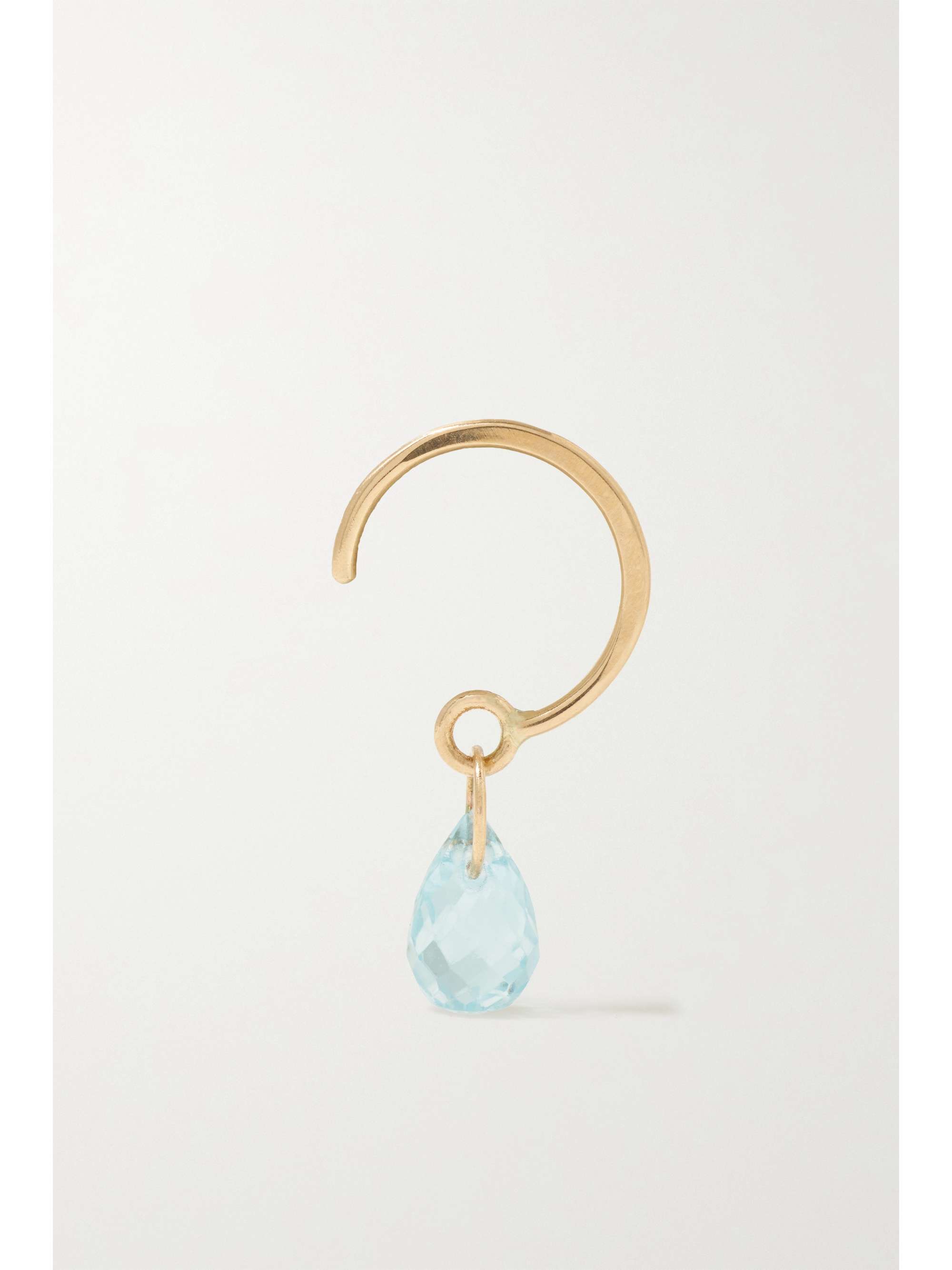 MELISSA JOY MANNING 14-karat recycled gold topaz earrings